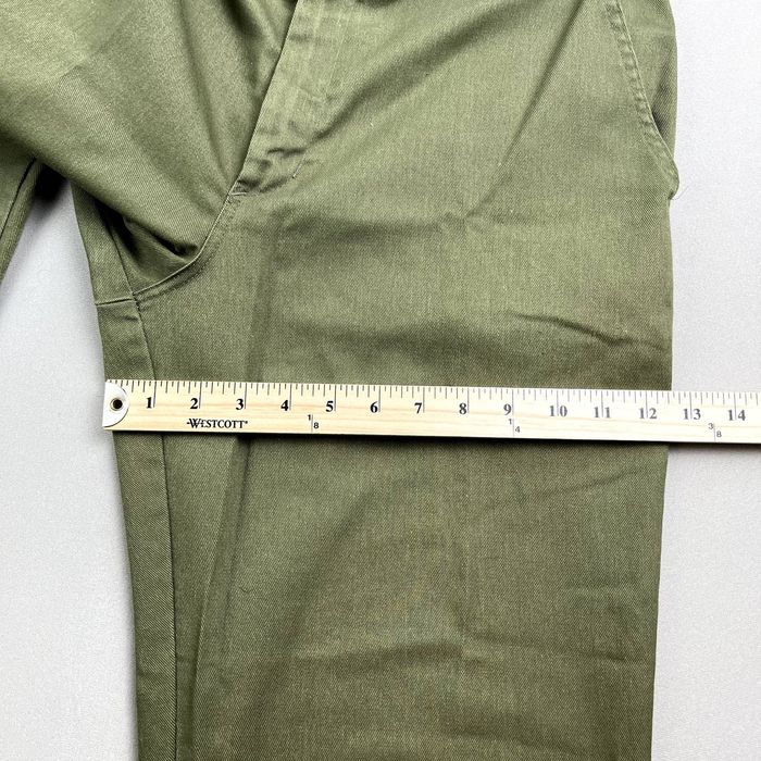 Vintage Vintage Boy Scout Pants Mens 33 Green Chino Straight Uniform