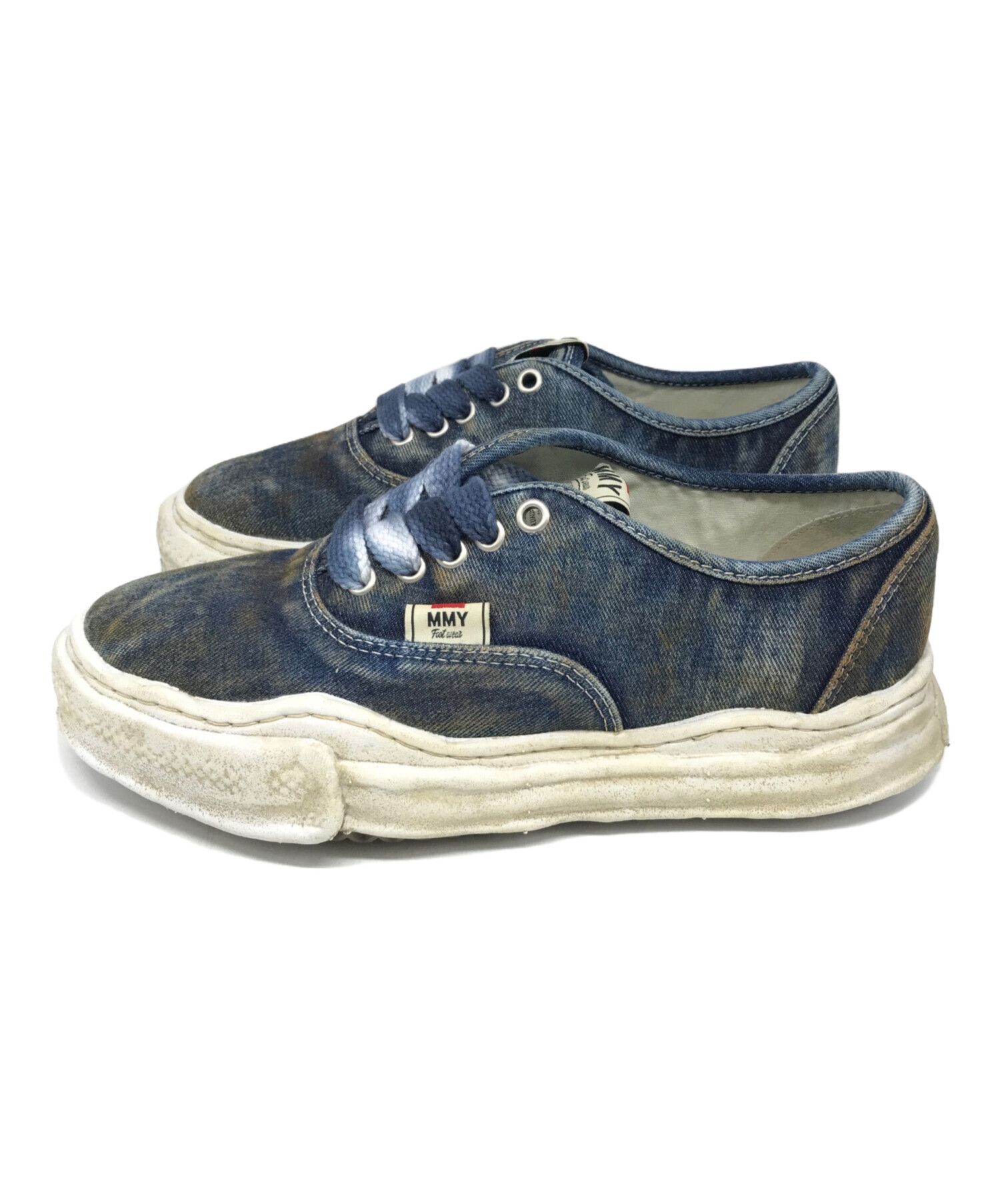 Maison MIHARA YASUHIRO Maison MIHARA YASUHIRO BAKER Washed Denim Low-Top Sneakers Size US 7 / EU 40 - 2 Thumbnail