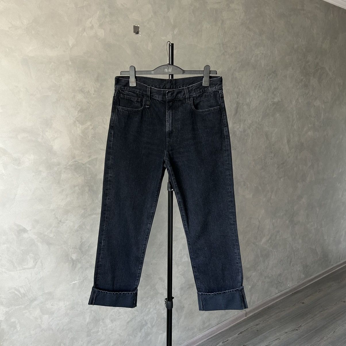 R13 R13 Cuffed Romeo Jeans Onyx Black 29 Size 29" - 3 Thumbnail