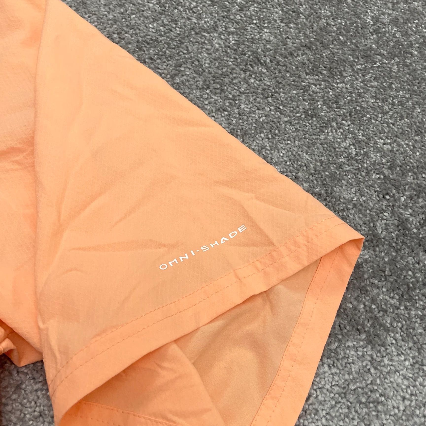 Vintage Columbia PFG Omni Shade Tamiami Shirt Mens XL Orange Short Sleeve Button-Up Pocket Top Size US XL / EU 56 / 4 - 5 Thumbnail