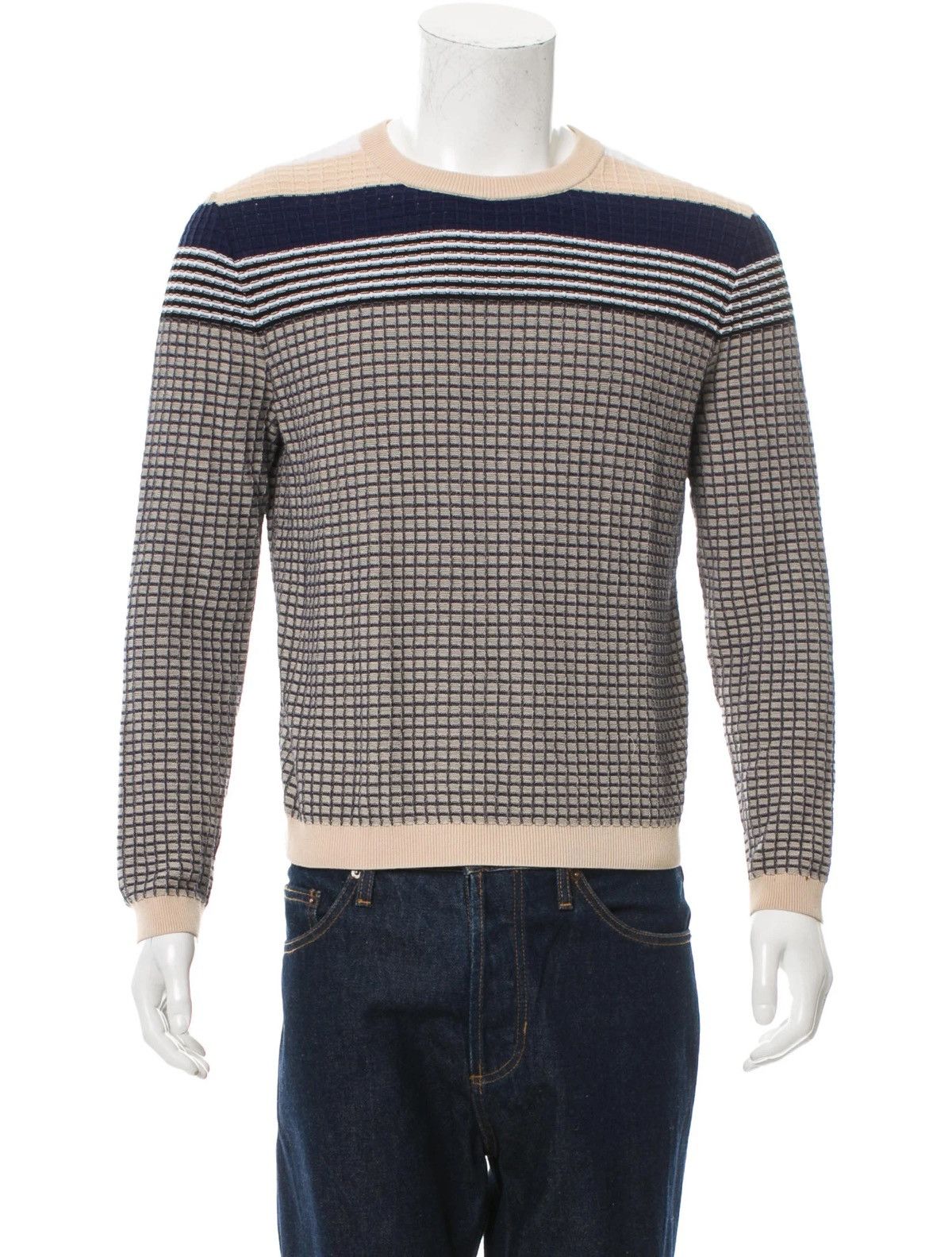 Acne Studios Acne Studios - KOOS waffle Knitted Sweater Size US M / EU 48-50 / 2 - 13 Thumbnail