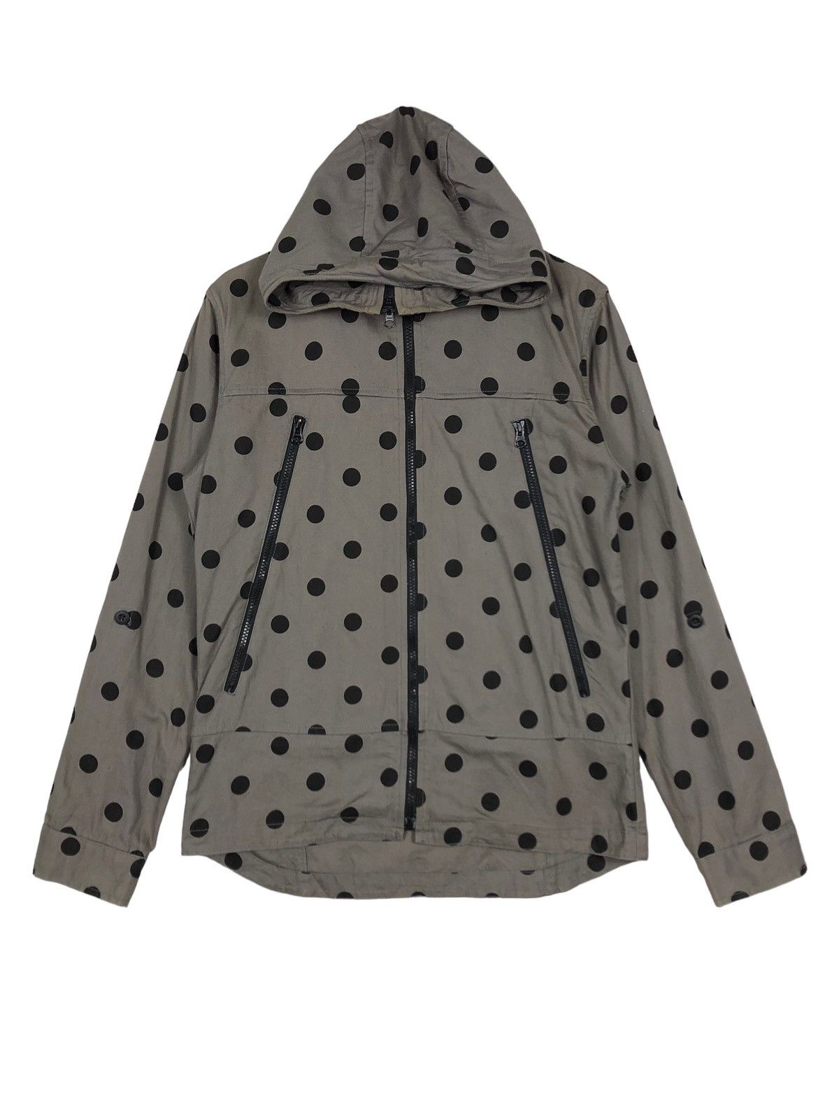 Issey Miyake 🔥Rare Polkadot Chore Jacket Hoodie Ships Jet Blue Japan Size US L / EU 52-54 / 3 - 1 Thumbnail