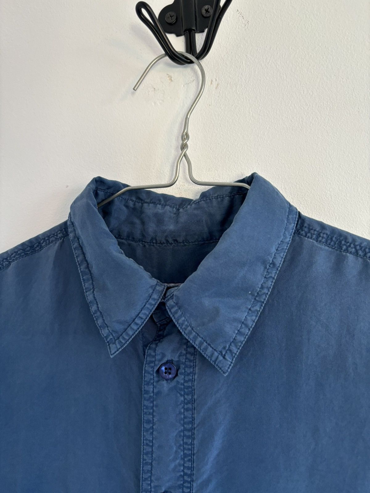 Manhattan Portage × SikSilk × Vintage Vintage 60s Manhattan Club Silk Cargo Shortsleeve Shirt Size US M / EU 48-50 / 2 - 3 Thumbnail