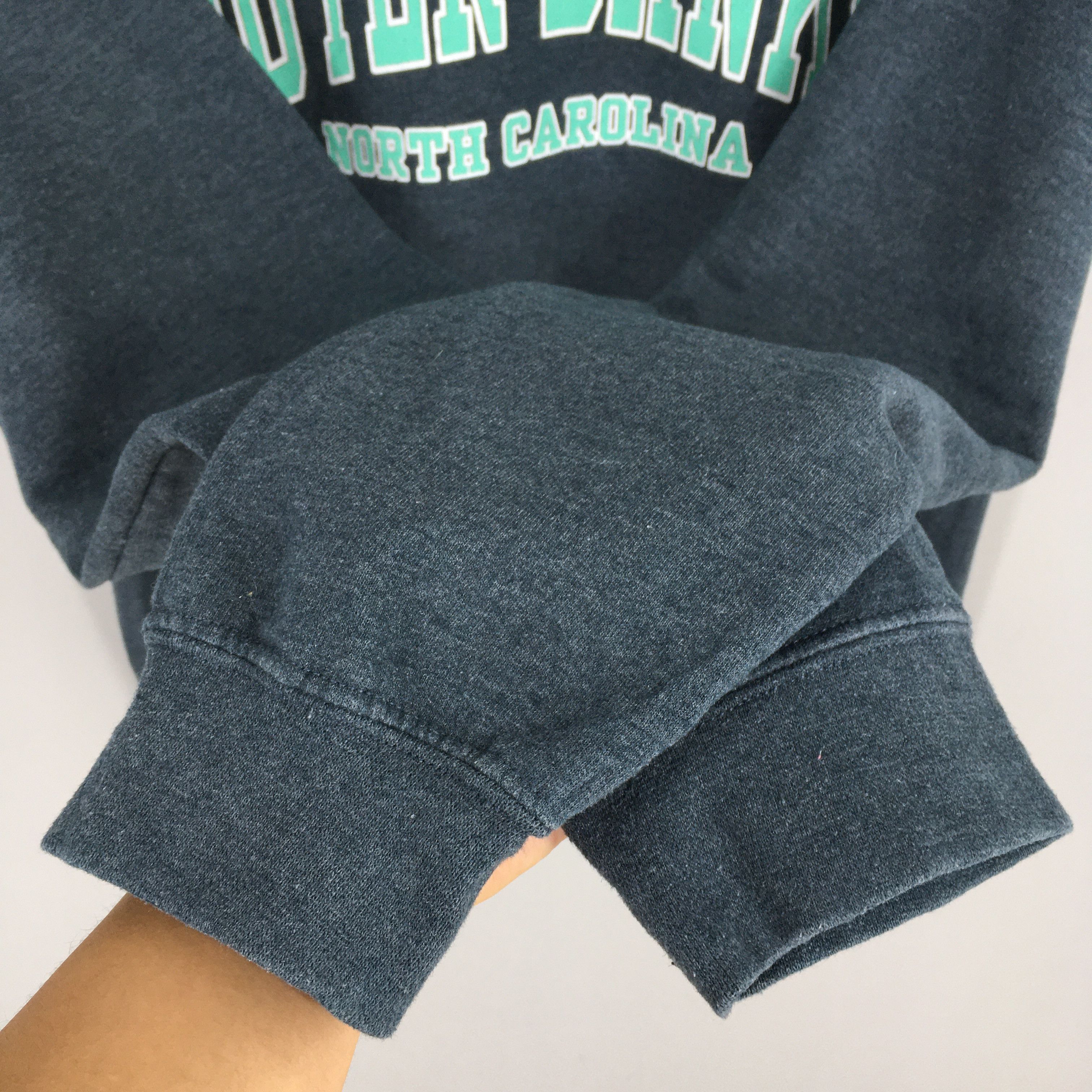 Gildan × Vintage Vintage Outer Banks North Carolina Sweatshirt Medium Size US M / EU 48-50 / 2 - 6 Thumbnail