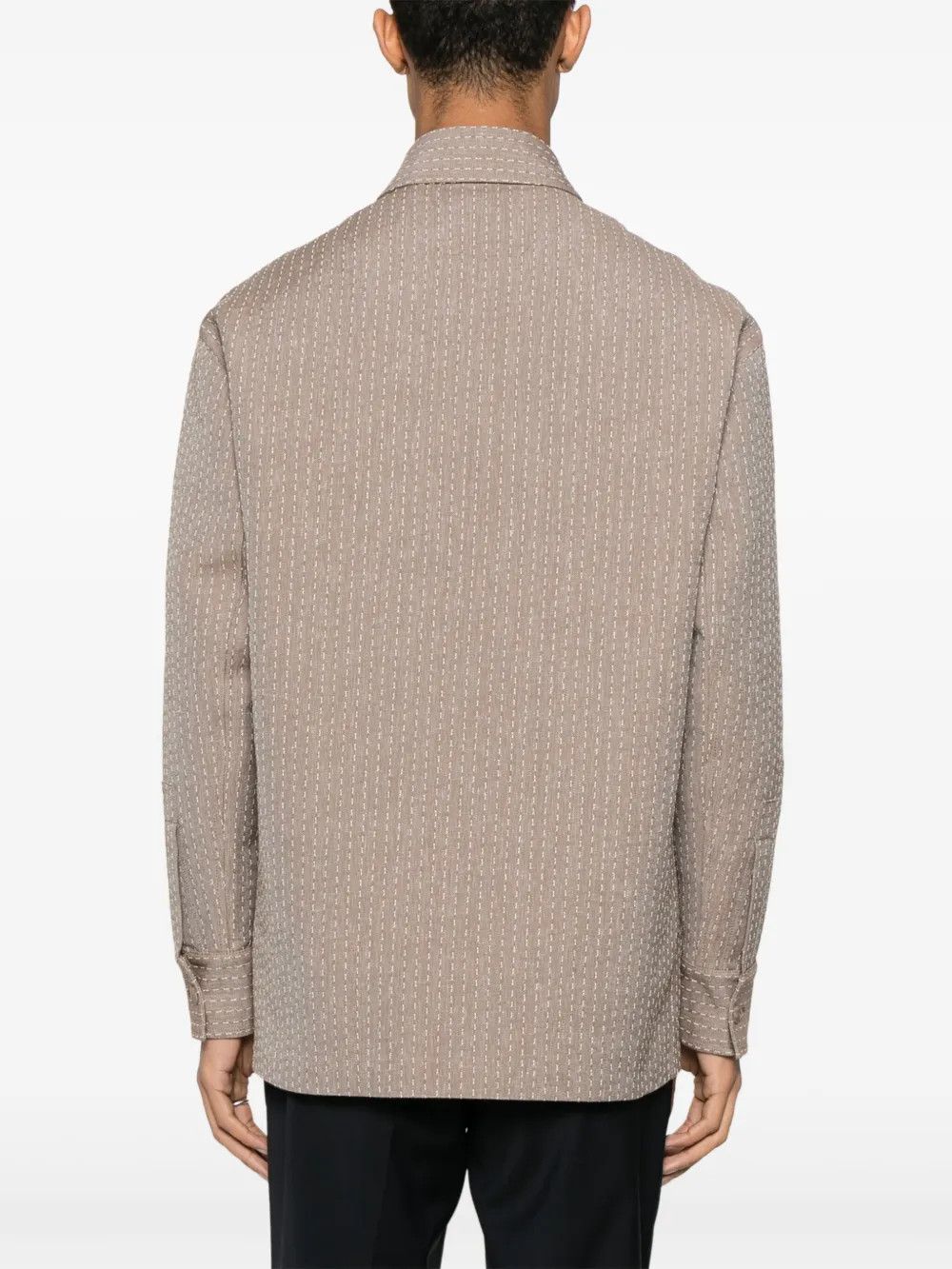 Fendi o1B3y1r0526 Jacket in Beige Size US M / EU 48-50 / 2 - 3 Thumbnail