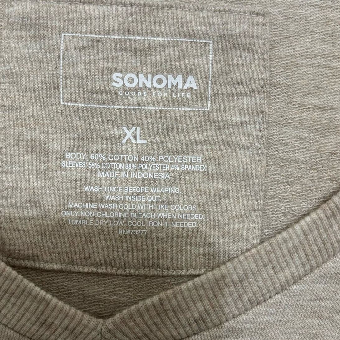Other NWT Sonoma Wheat Long Sleeve V Neck Top XL Size XL / US 12-14 / IT 48-50 - 2 Thumbnail