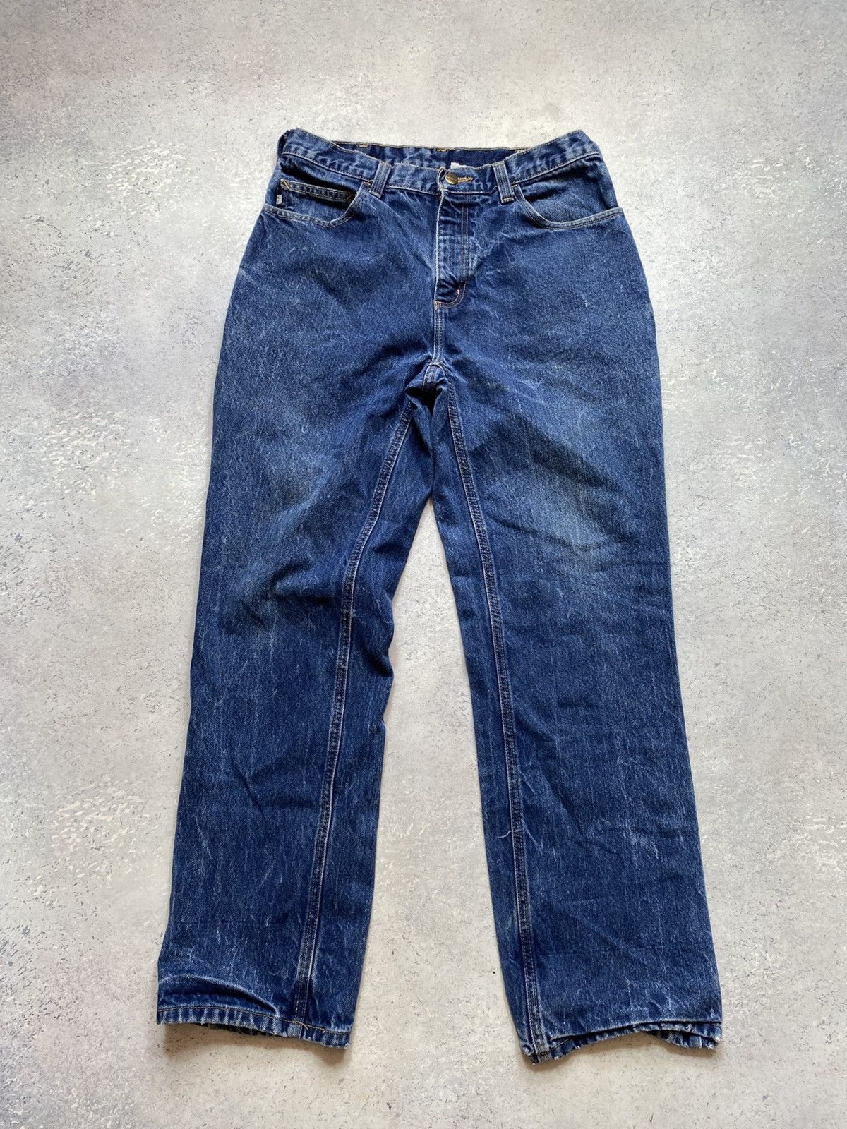 Carhartt Carhartt Jeans Men's 32x30 Blue Denim FR Flame Resistant ARC Size US 32 / EU 48 - 2 Thumbnail