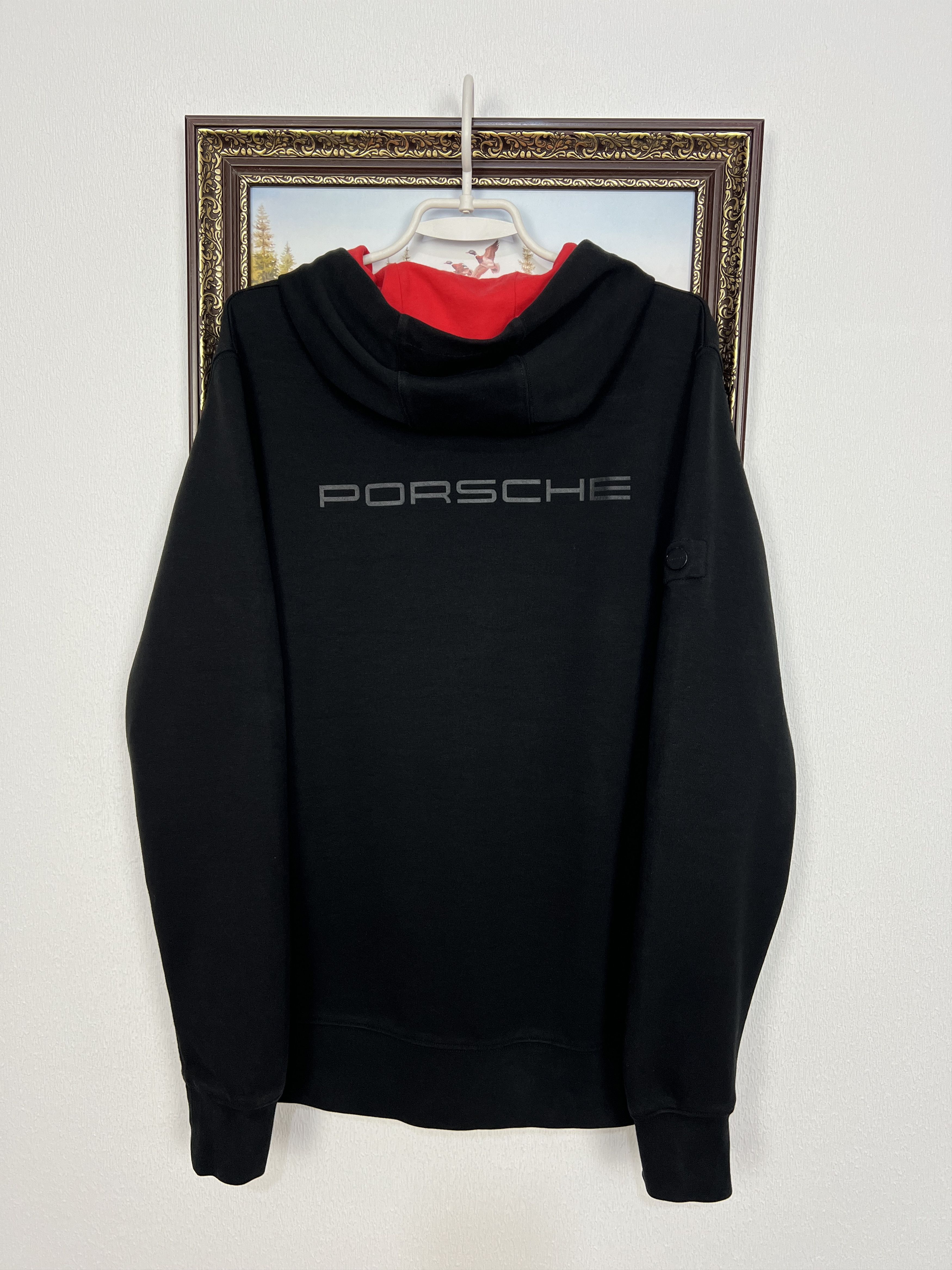 Porsche Design Porsche Hoodie Motorsport Over Print Jacket Warm Rare Hype Size US M / EU 48-50 / 2 - 8 Thumbnail
