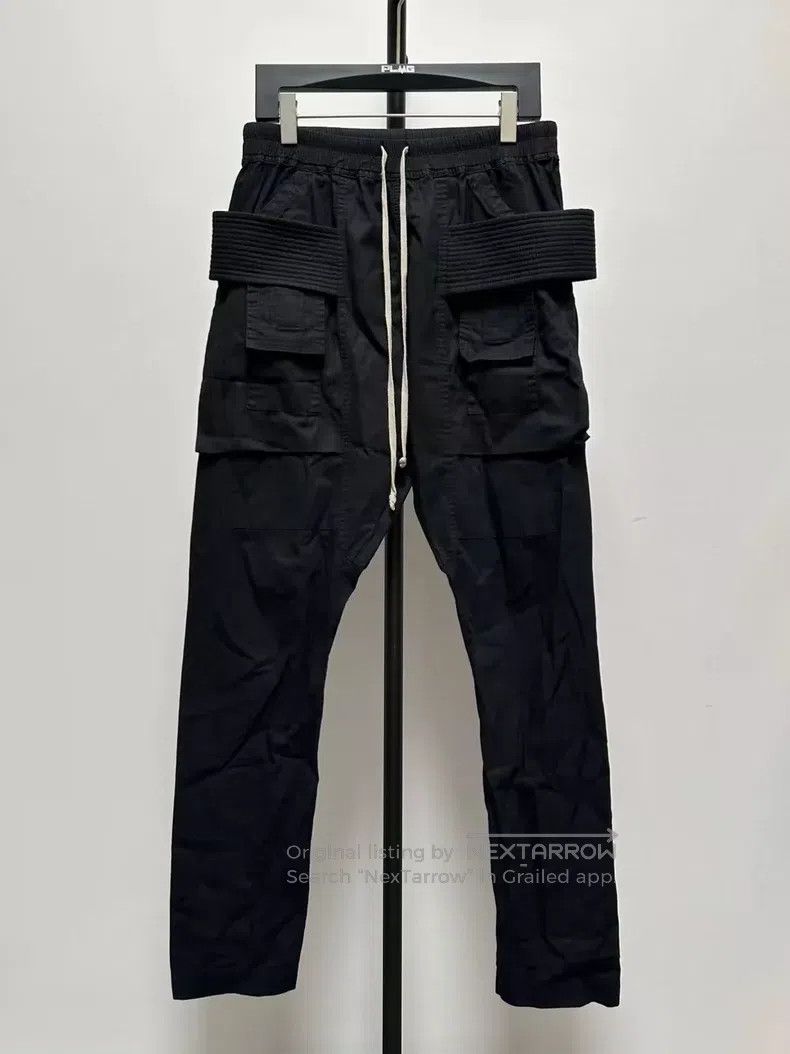 Rick Owens RICK OWENS size S Black Double Ring Pocket Pants Size US 27 - 1 Thumbnail