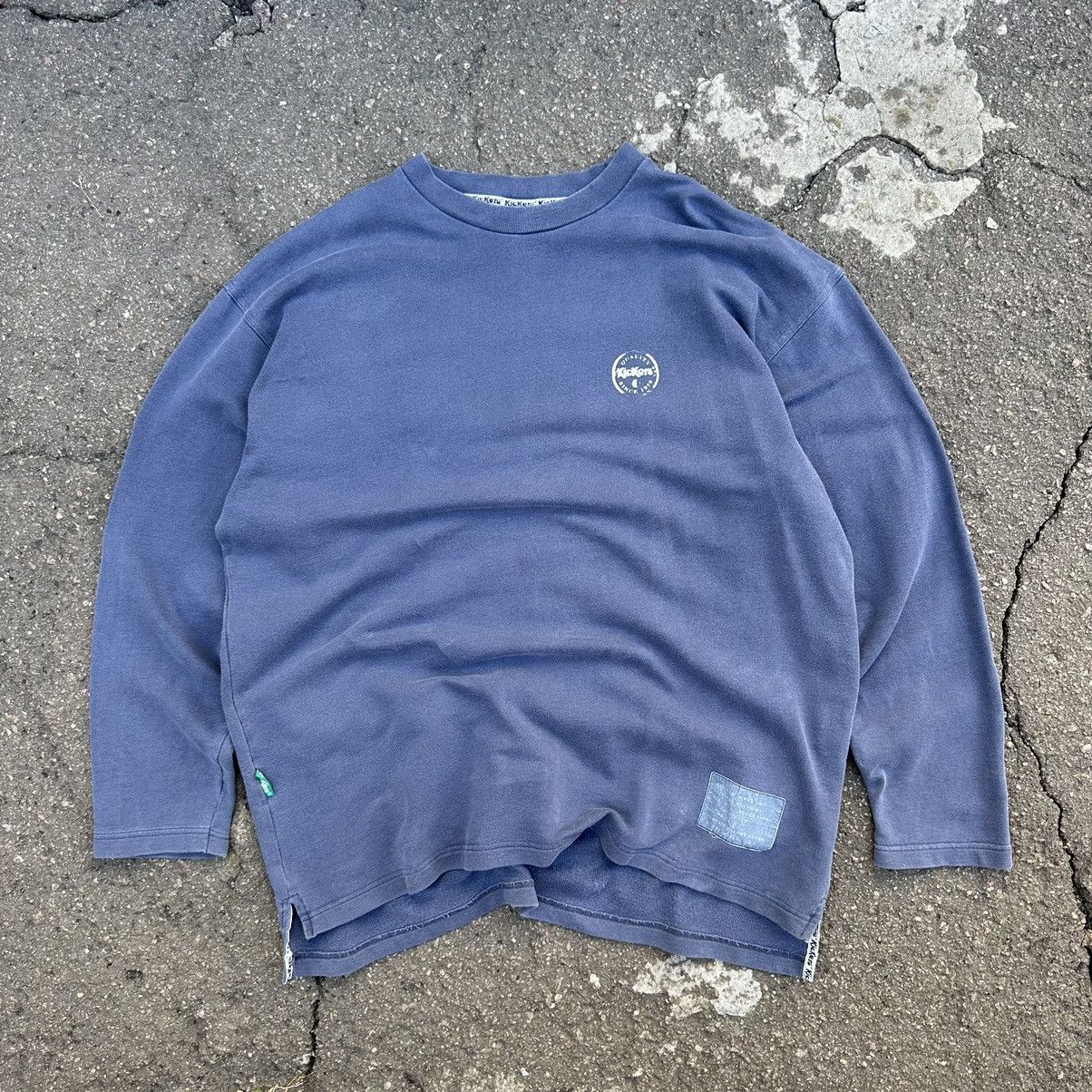 Kickers × Vintage Vintage Kickers Sweatshirt Longsleeve Y2K Logo 90s USA Fit Size US L / EU 52-54 / 3 - 2 Thumbnail