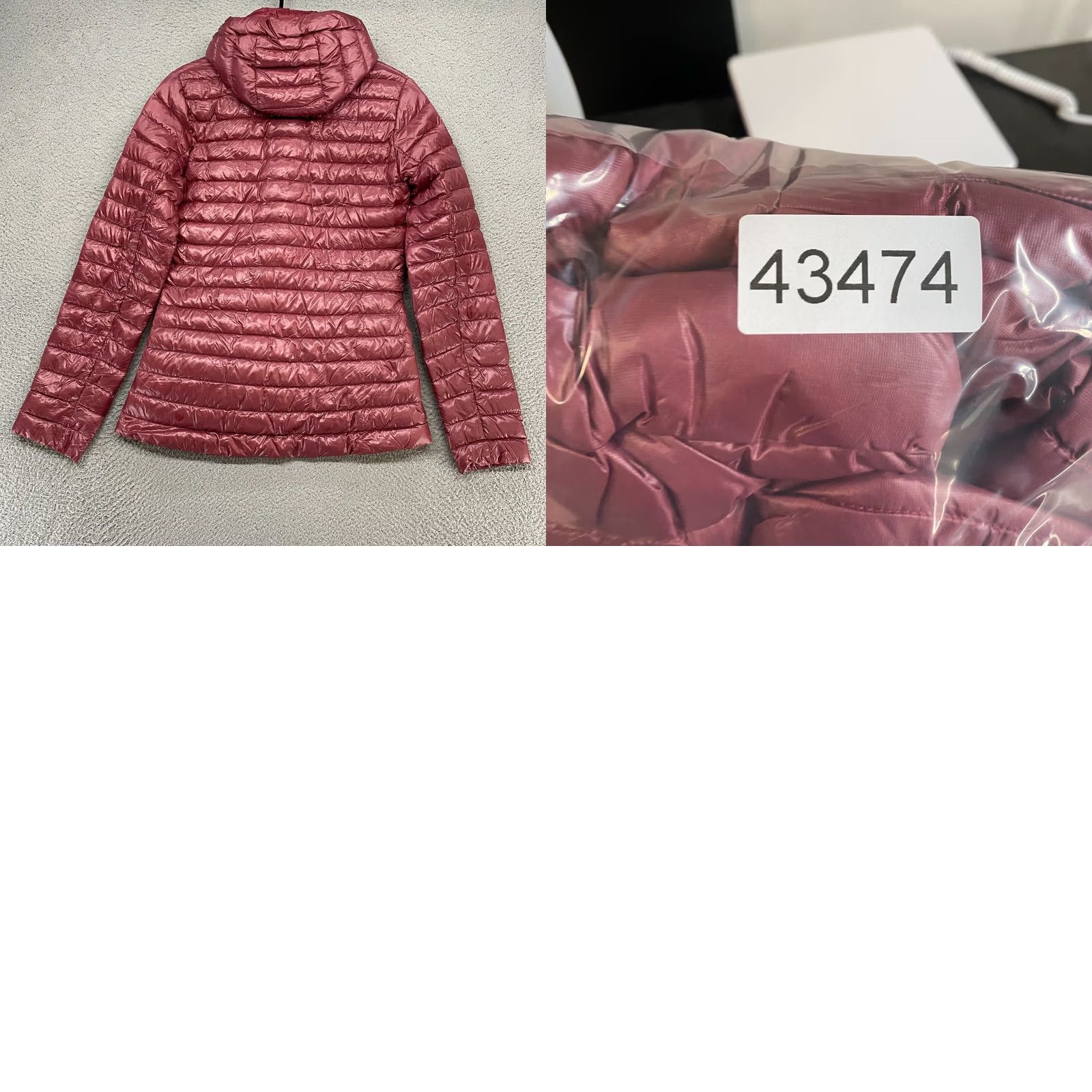 Lululemon Lululemon Puffer Jacket Womens 6 Pack It own Maroon Grey Goose Down Maroon Red Jacket Coat Down Packable Full Zip Hooded 6 Size M / US 6-8 / IT 42-44 - 9 Thumbnail