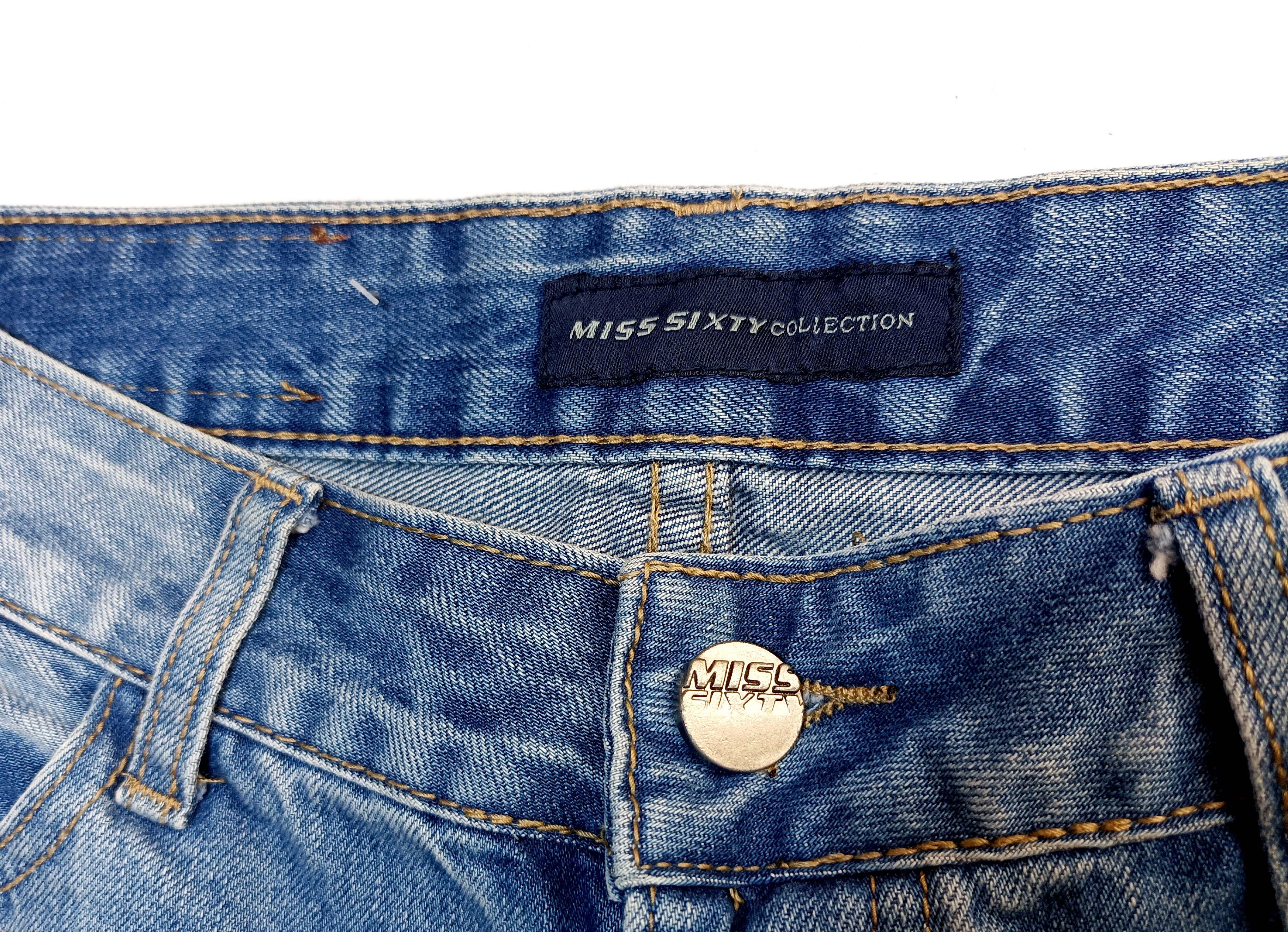 Miss Sixty MISS SIXTY Distressed Ripped Cuffed Denim Shorts W30 Cotton Size 30" / US 8 / IT 44 - 3 Thumbnail