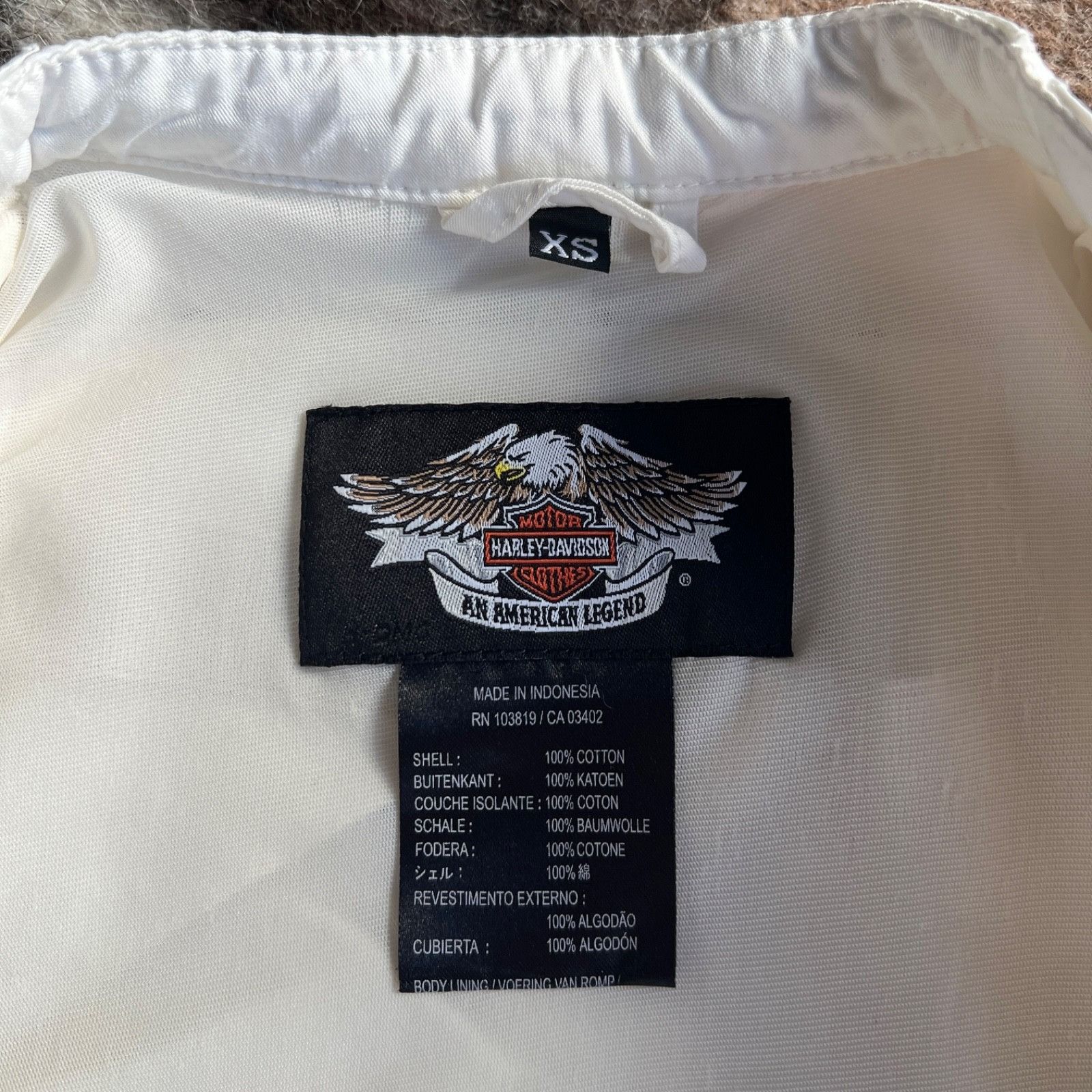 Harley Davidson Harley Davidson Y2K Biker Moto Jacket 9933AC Size XS / US 0-2 / IT 36-38 - 15 Thumbnail
