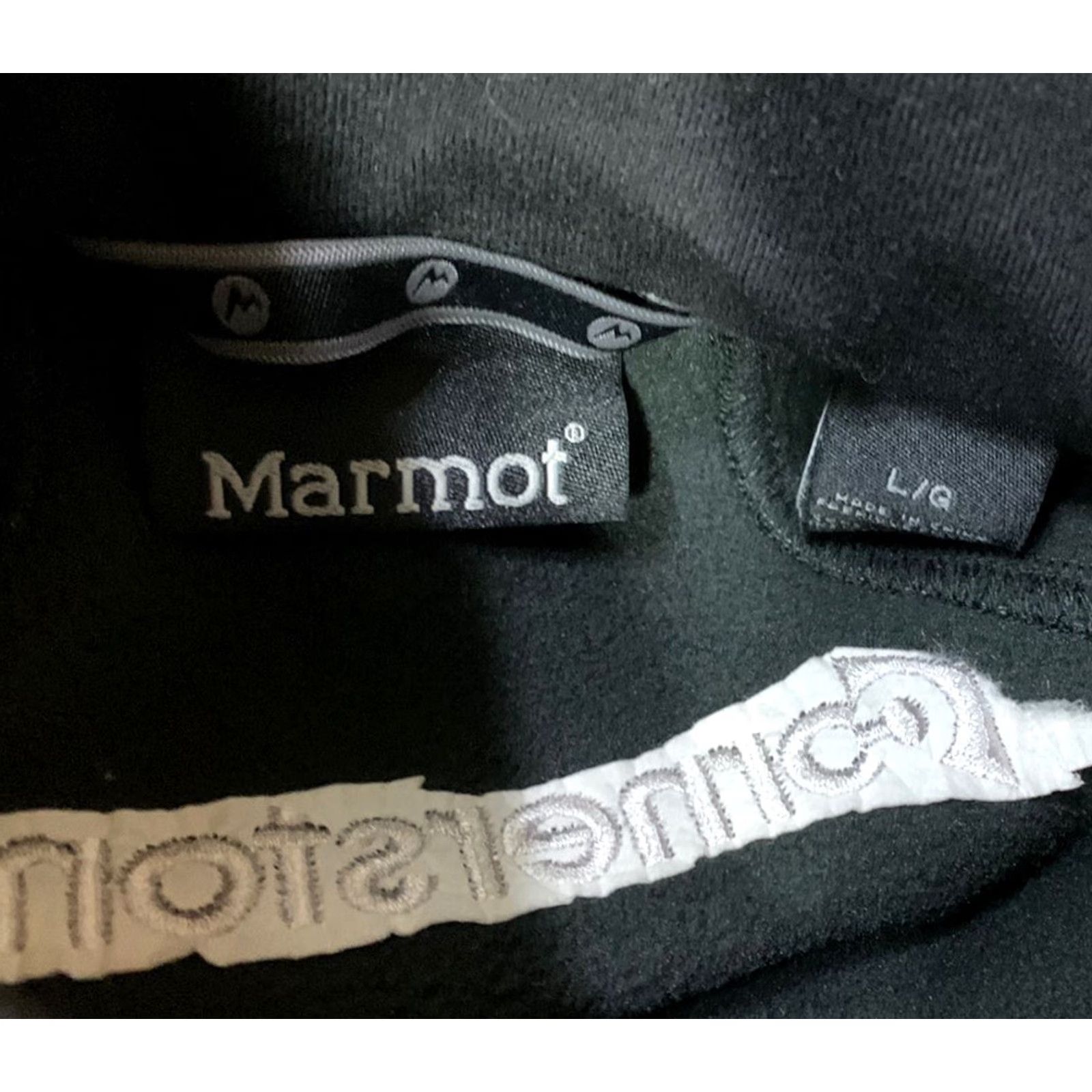 Marmot Marmot Windbreaker Jacket Mens Large Black Nylon Size US L / EU 52-54 / 3 - 6 Thumbnail