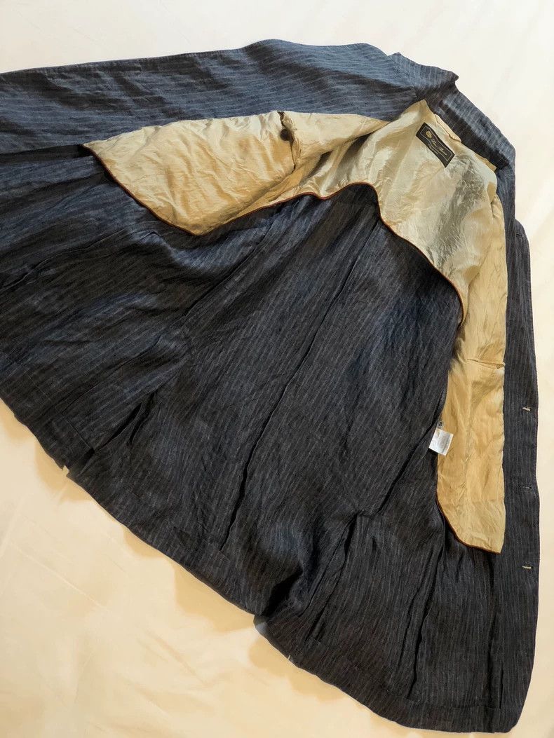 Loro Piana LORO PIANA A burlap coat Size 54L - 4 Thumbnail