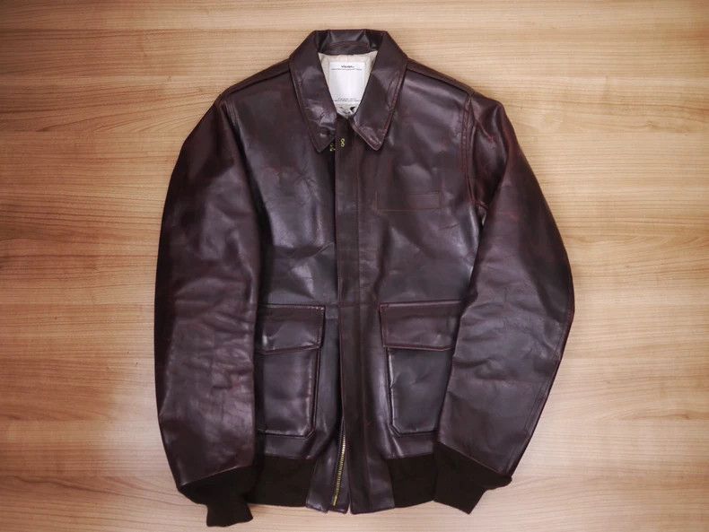 VISVIM ELMENDORF JACKET IT Sサイズ Buy Visvim Elmendorf Leather Jacket Online at Groupie