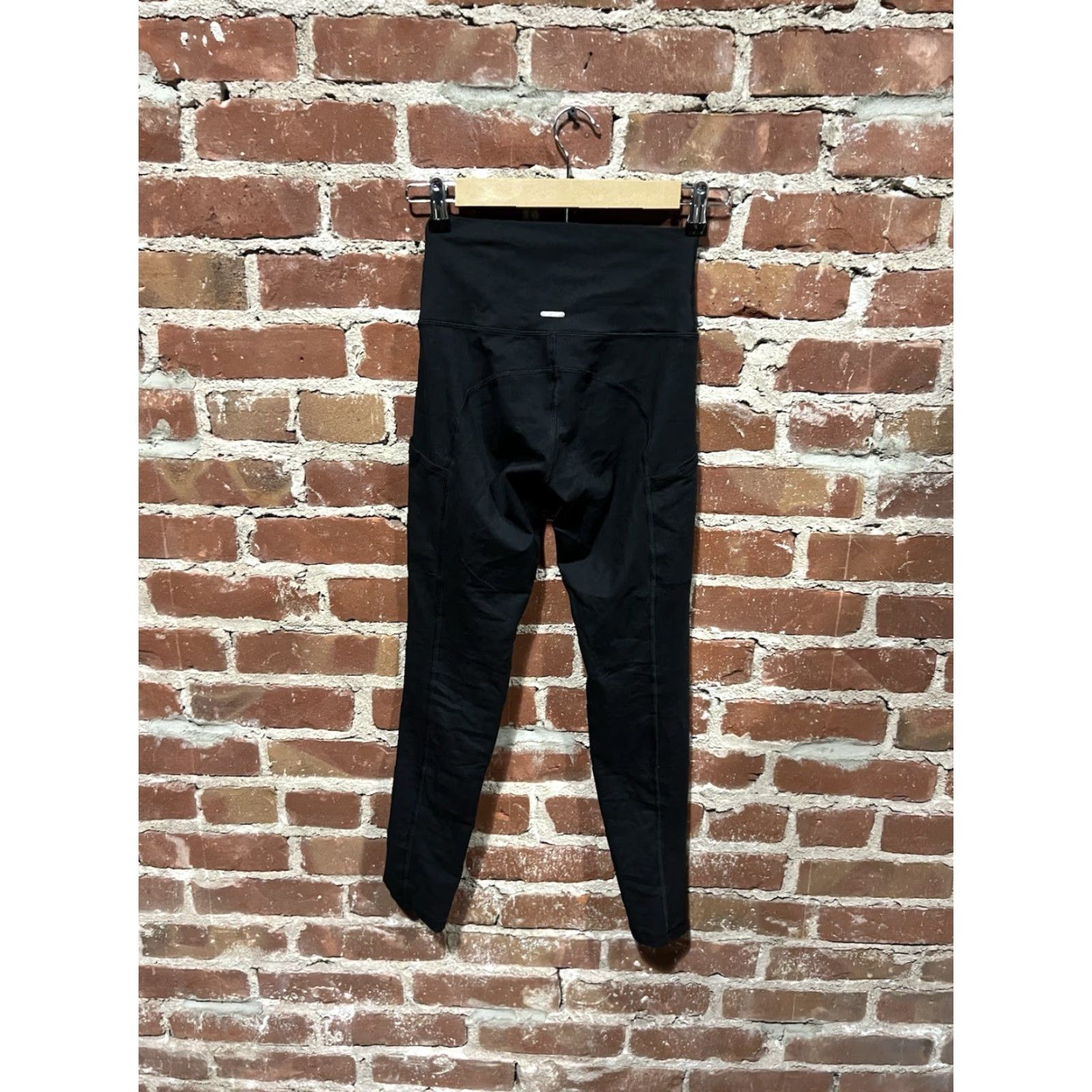 Vintage Offline Aerie Womens Black Cropped Leggings Size Small Pullon Size 32" / US 10 / IT 46 - 2 Thumbnail