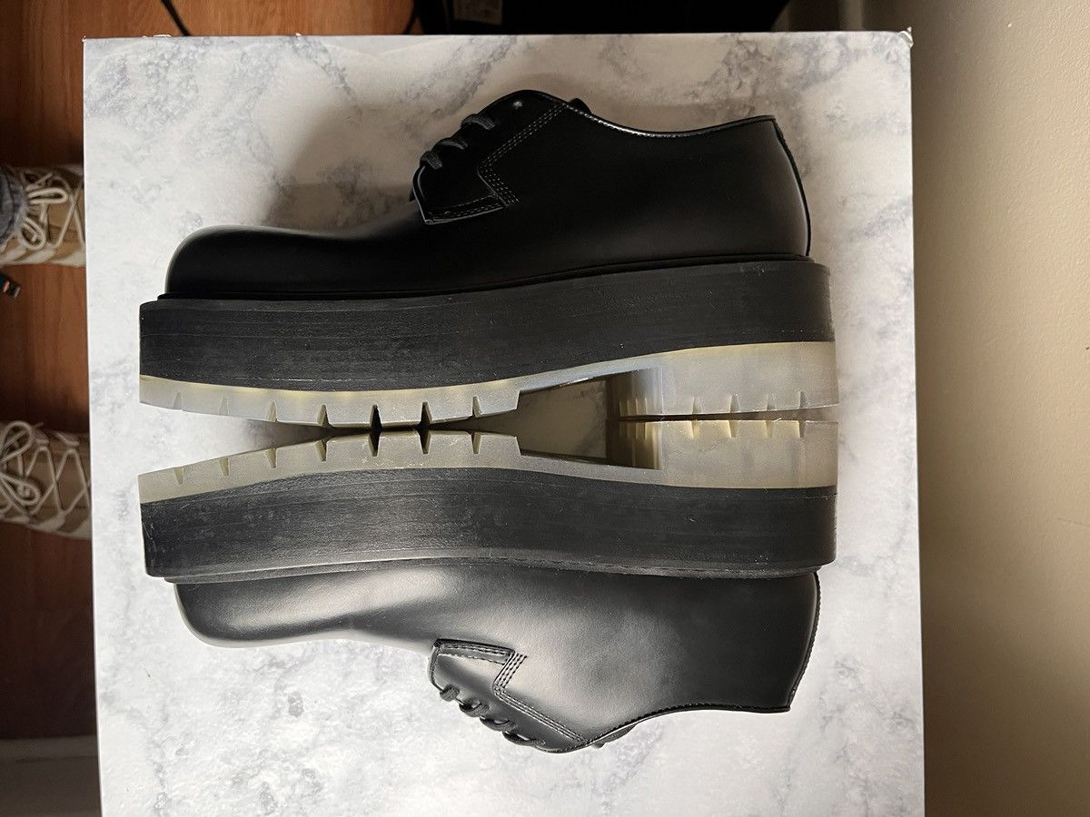 Bottega Veneta BOTTEGA VENETA STILT CHUNKY PLATFORM LACE UP DERBY'S 39.5/7 Size US 6.5 / EU 39-40 - 14 Thumbnail