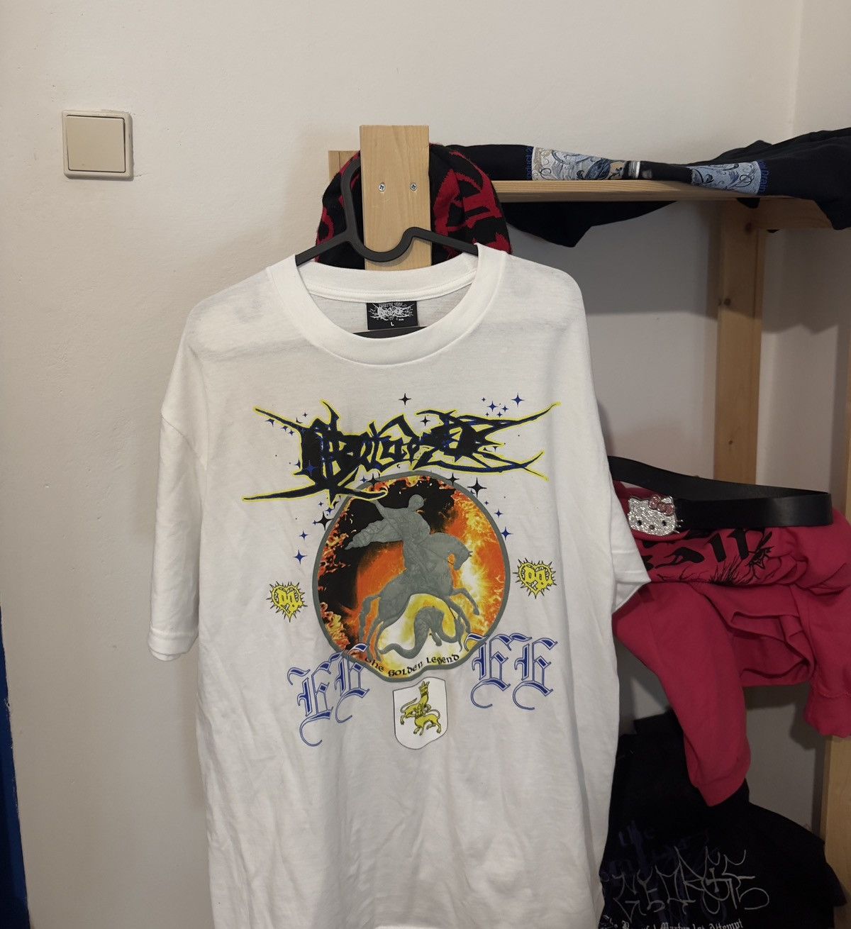 Drain Gang × Sad Boys Bladee martyr tour tee Size US L / EU 52-54 / 3 - 1 Thumbnail