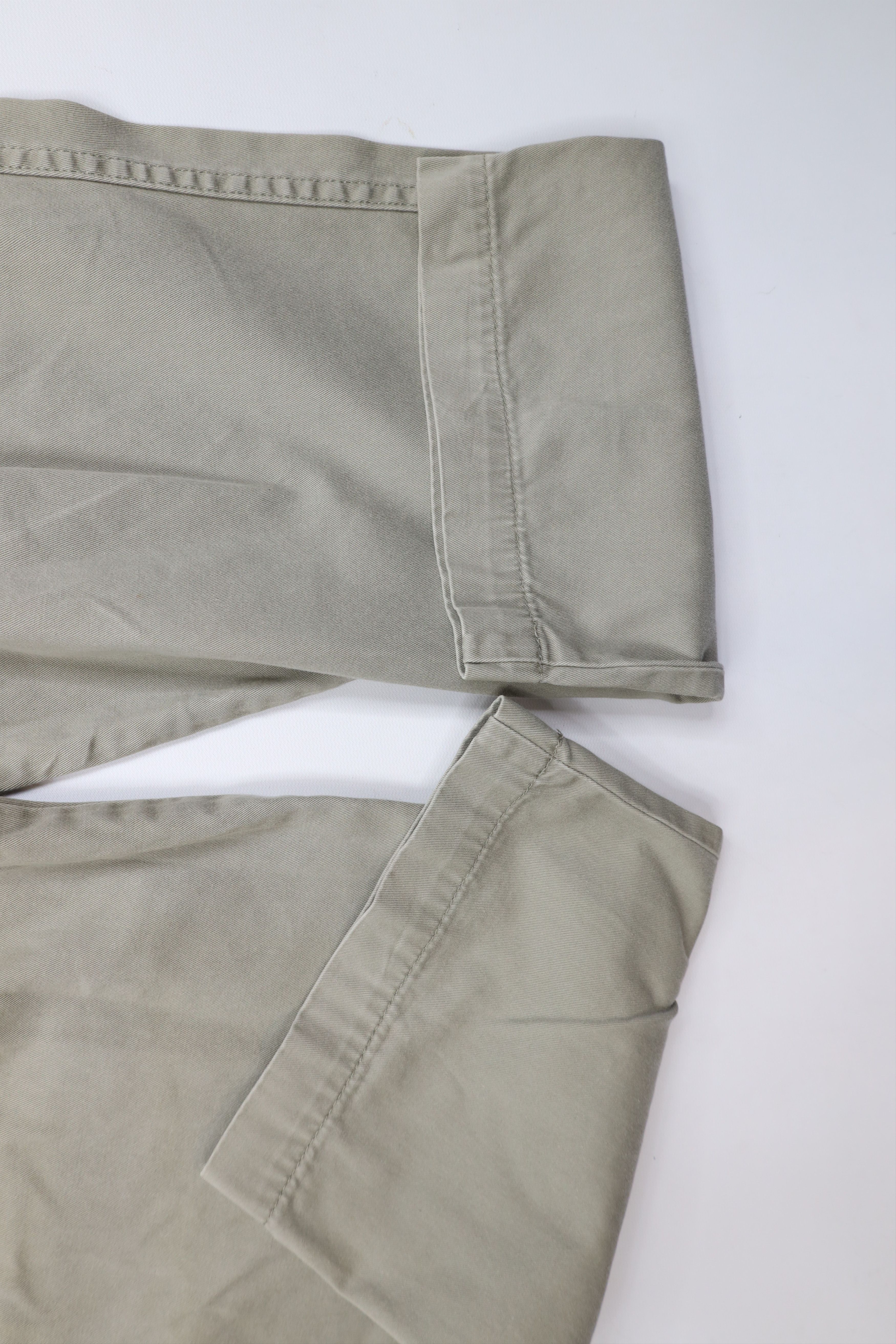 Vintage Vintage 90s Y2K Streetwear Baggy Wide Leg Cargo Pants Green Size US 30 / EU 46 - 6 Thumbnail