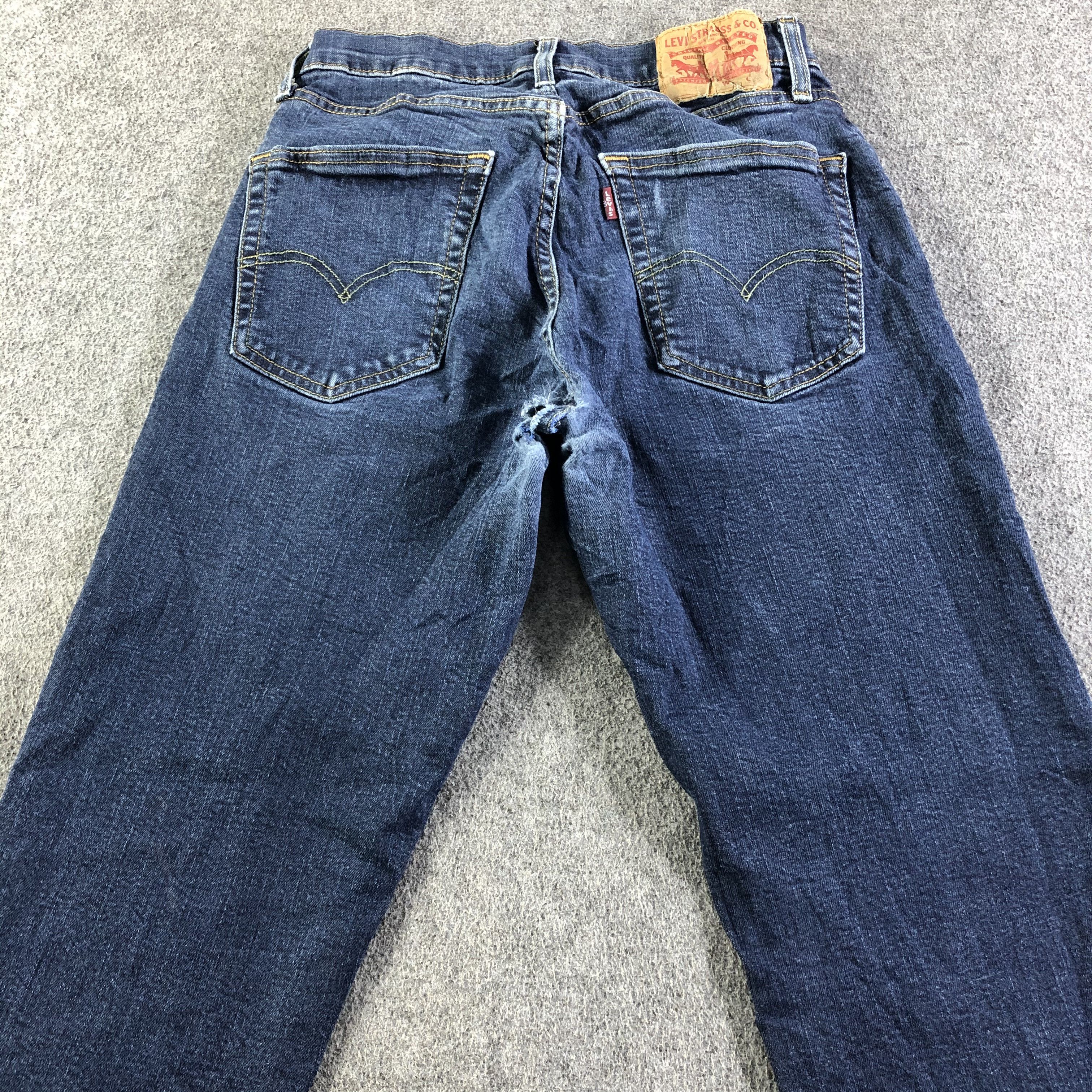 Levi's Vintage Blue Wash Levis Jeans-J4373 Size US 27 - 4 Thumbnail
