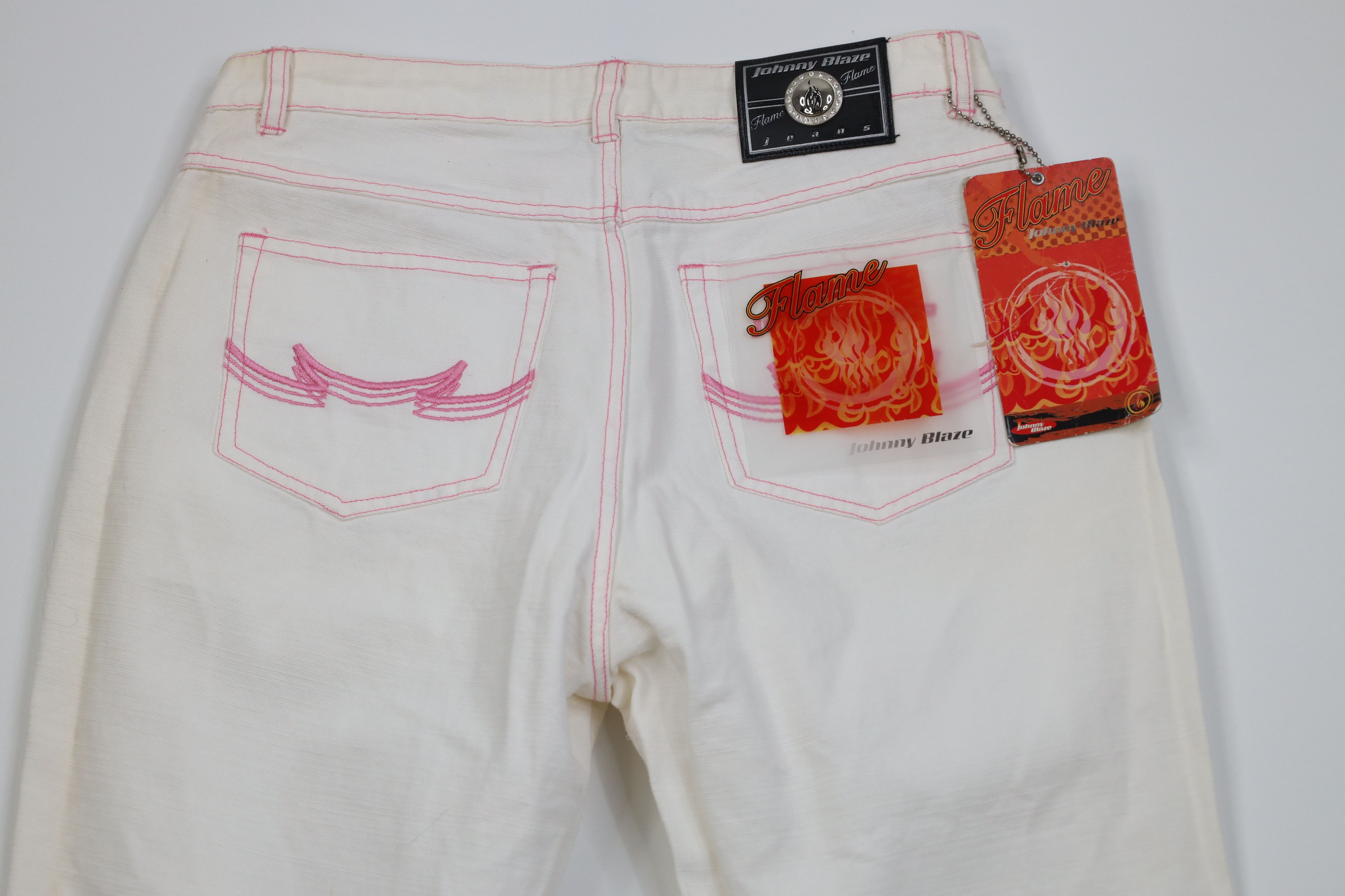 Vintage Deadstock Vintage 90s Y2K Johnny Blaze Man Wutang Clan Jeans Size 32" / US 10 / IT 46 - 13 Thumbnail