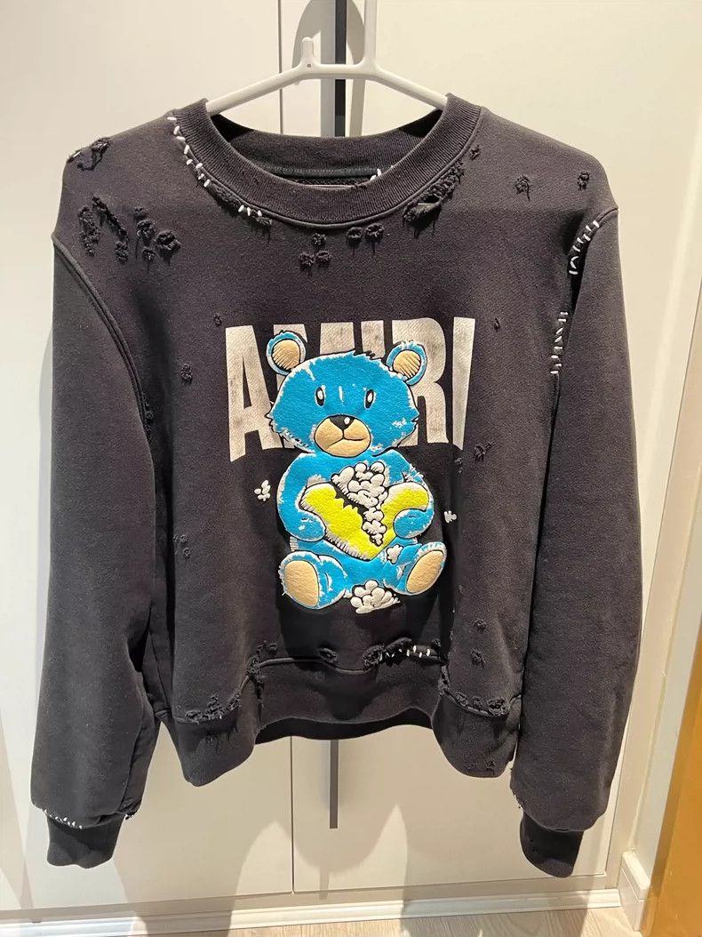 Amiri Amiri heartbroken bear hoodie Size US XS / EU 42 / 0 - 1 Thumbnail