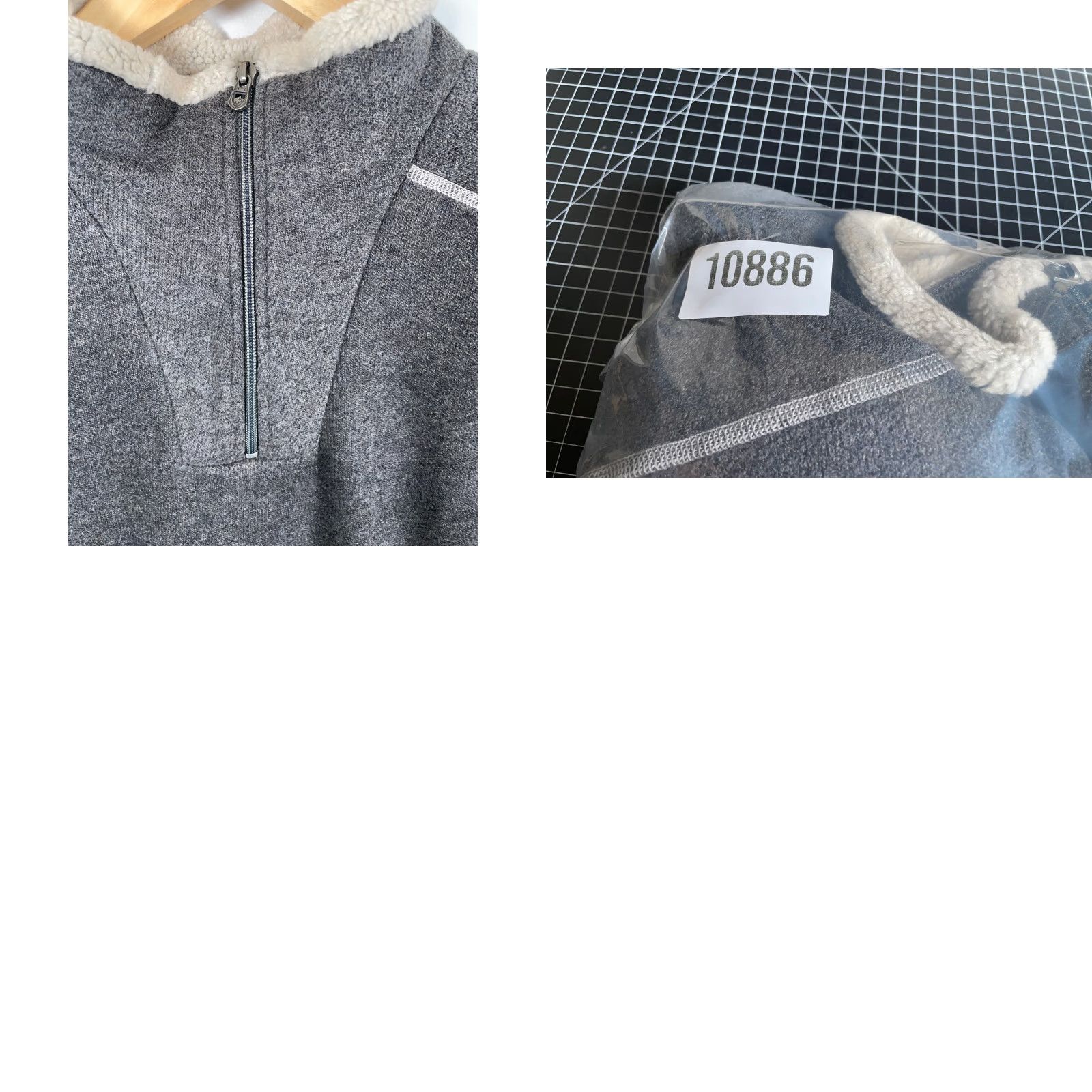 Vintage Kuhl Alfpaca Fleece Pullover Sweater Men XL Dark Gray 1/4 Zip Sherpa Collar 90s Retro Nature Casual Knit Style Pullover Mens Sweater Size US XL / EU 56 / 4 - 9 Thumbnail