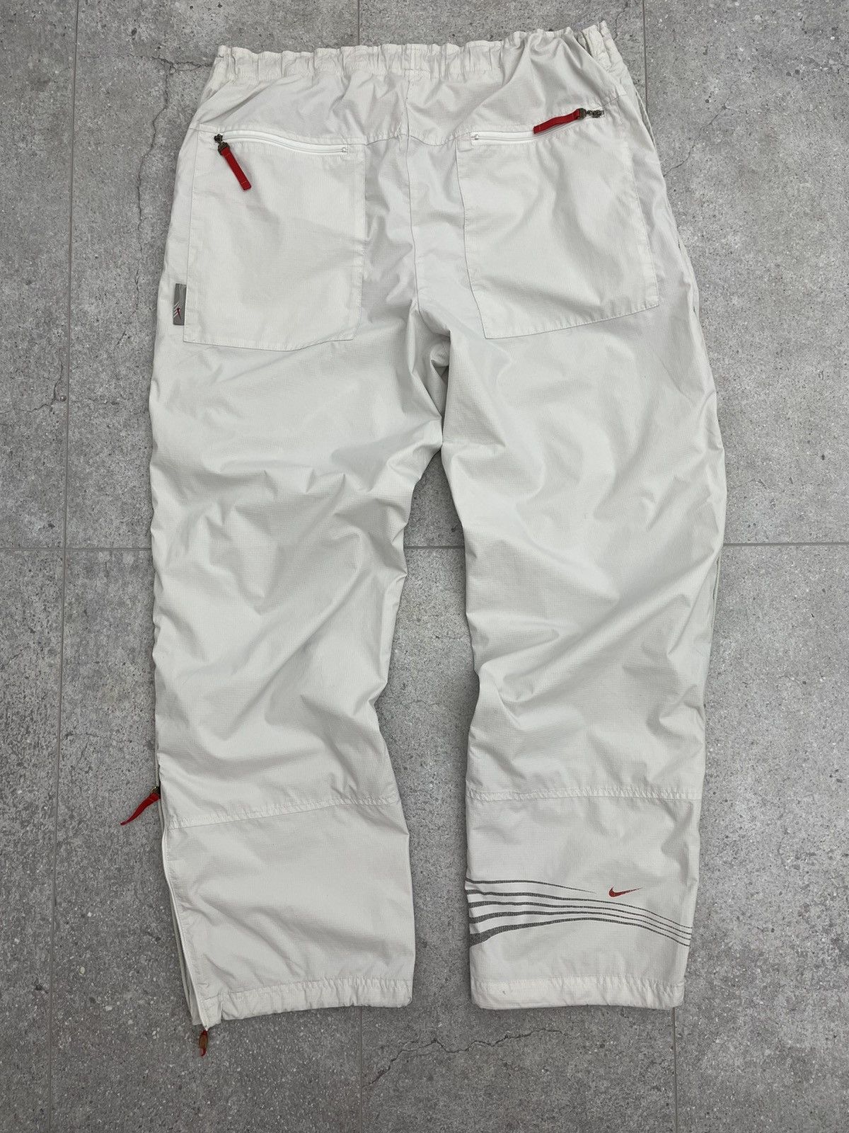 Nike × Vintage Vintage Nike track pants triple swoosh Size US 34 / EU 50 - 11 Thumbnail