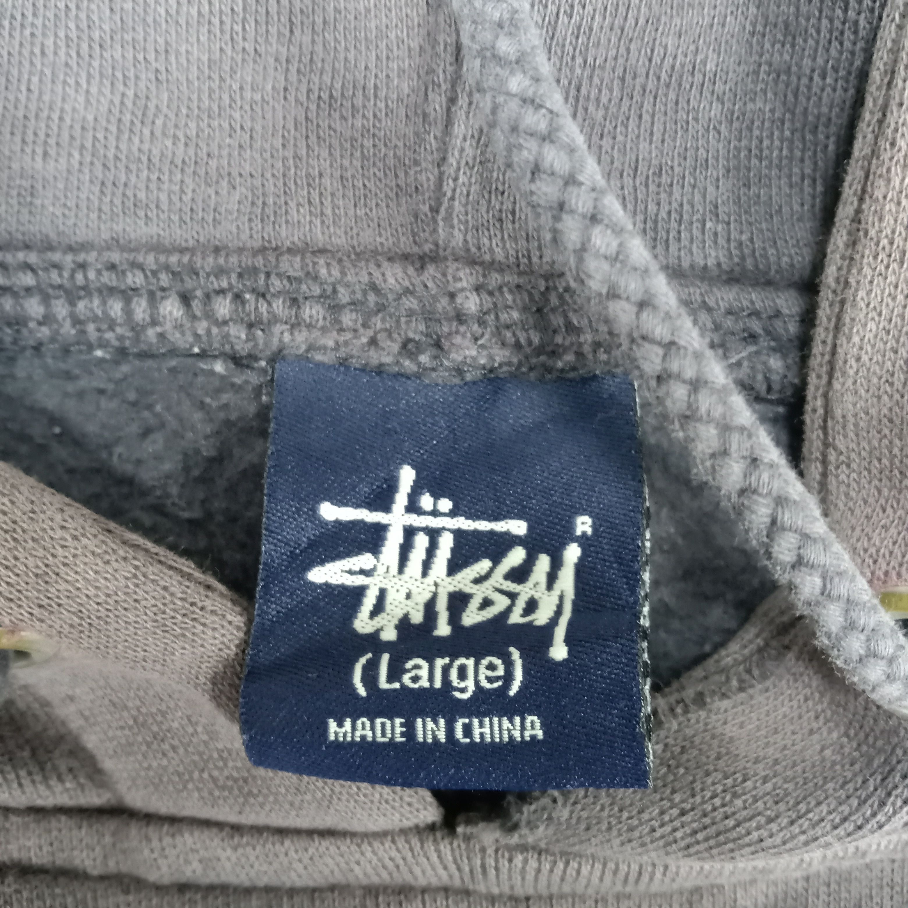 Stussy × Vintage Stussy American Streetwear Style Hoodies Size US XL / EU 56 / 4 - 4 Thumbnail