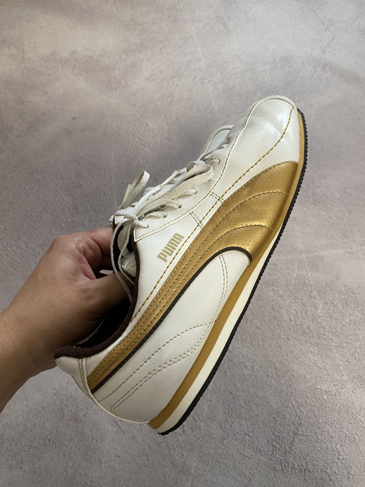 Puma Puma vintage leather sneakers Size US 7 / EU 40 - 4 Thumbnail