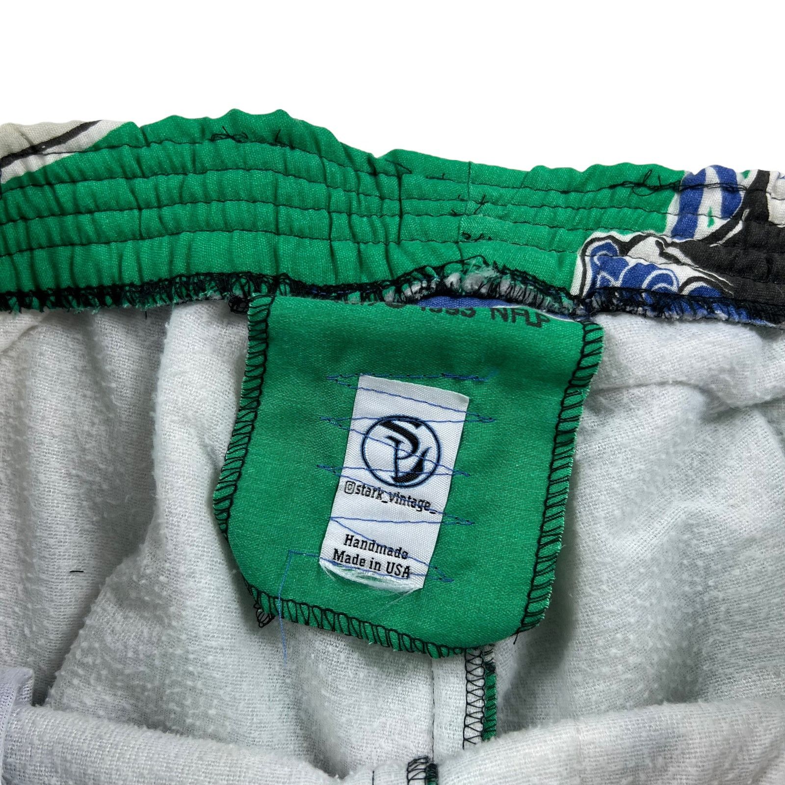 NFL × Vintage Vintage 1993 Upcycled NFL all over print football pants (L) Size US 33 - 5 Thumbnail