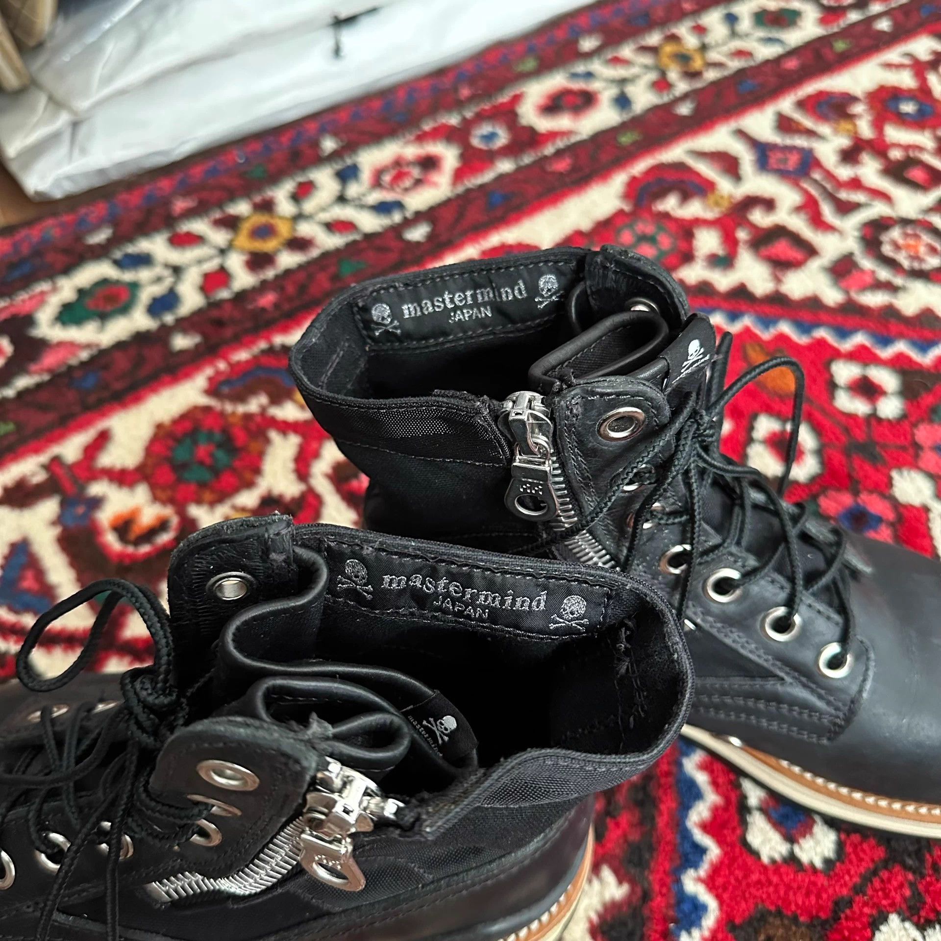 Visvim visvim x mastermind Japan 7hole 11ss 9 black 9.8/10 Size US 9 / EU 42 - 9 Thumbnail