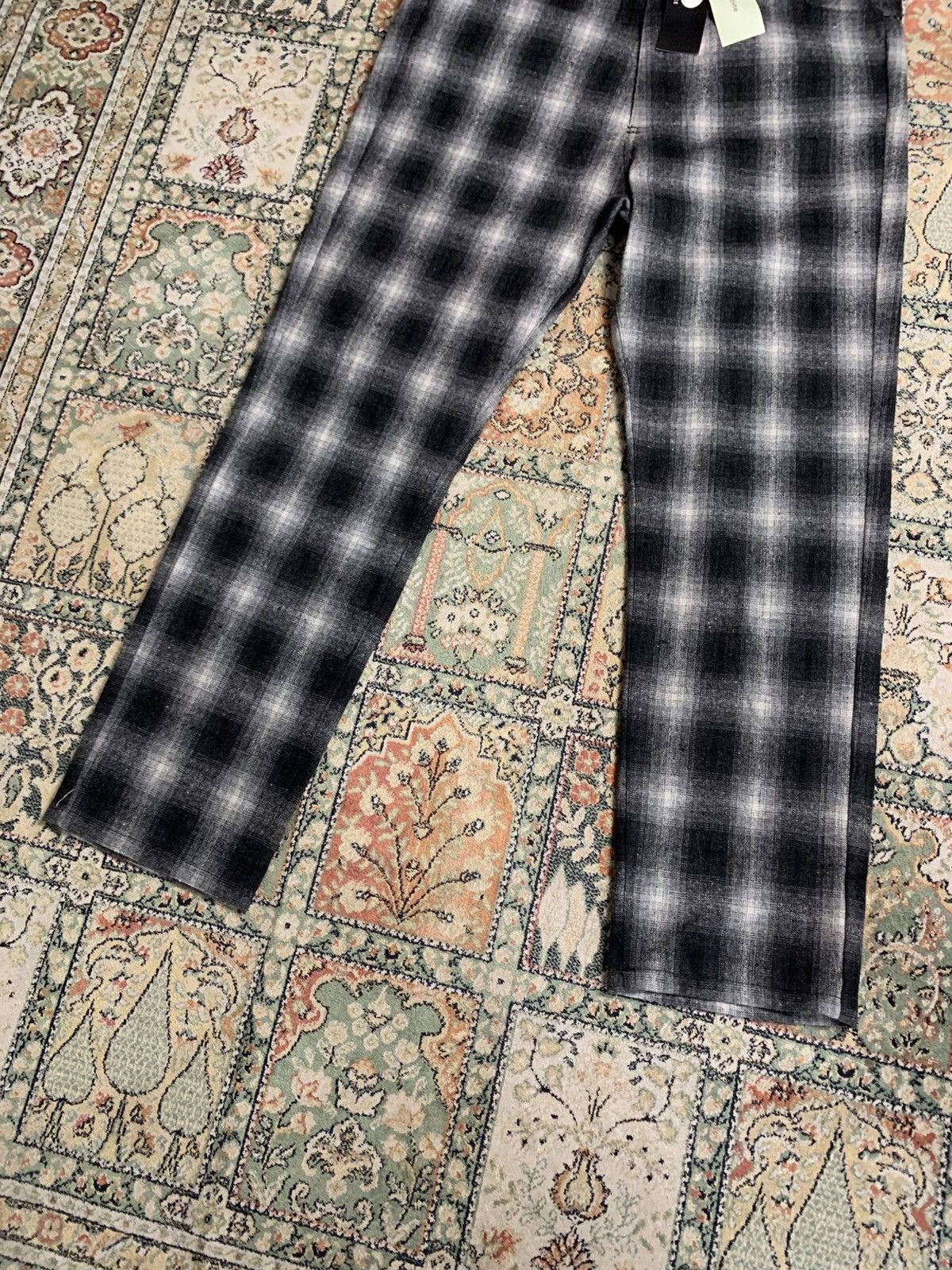 Hysteric Glamour × Japanese Brand Codes Combine Plaid Tartan Japanese Style Trousers Rare Size US 32 / EU 48 - 3 Thumbnail