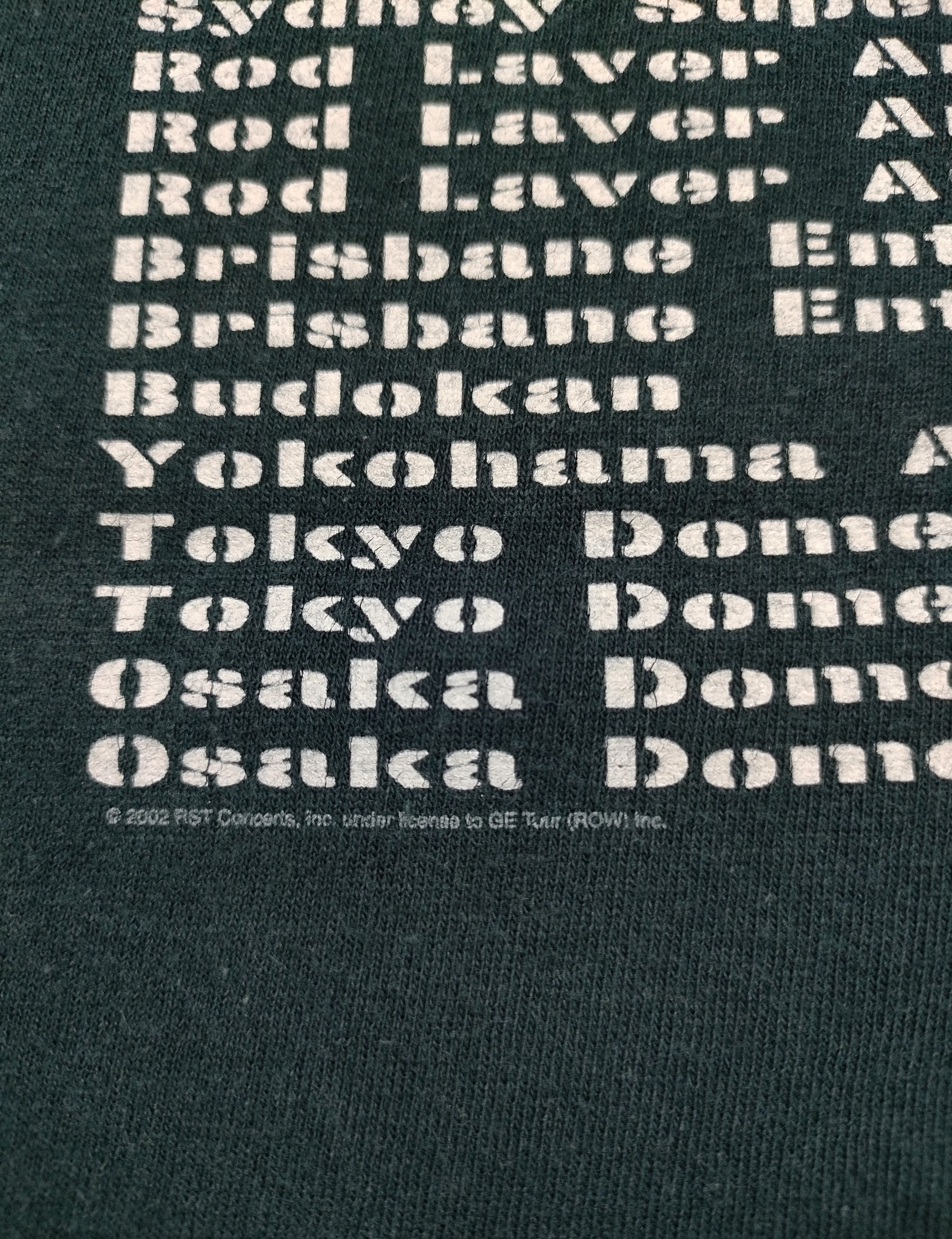 Band Tees × The Rolling Stones × Vintage Vintage 00s ROLLING STONES World Tour 2002-2003 T-Shirt Size US L / EU 52-54 / 3 - 10 Thumbnail