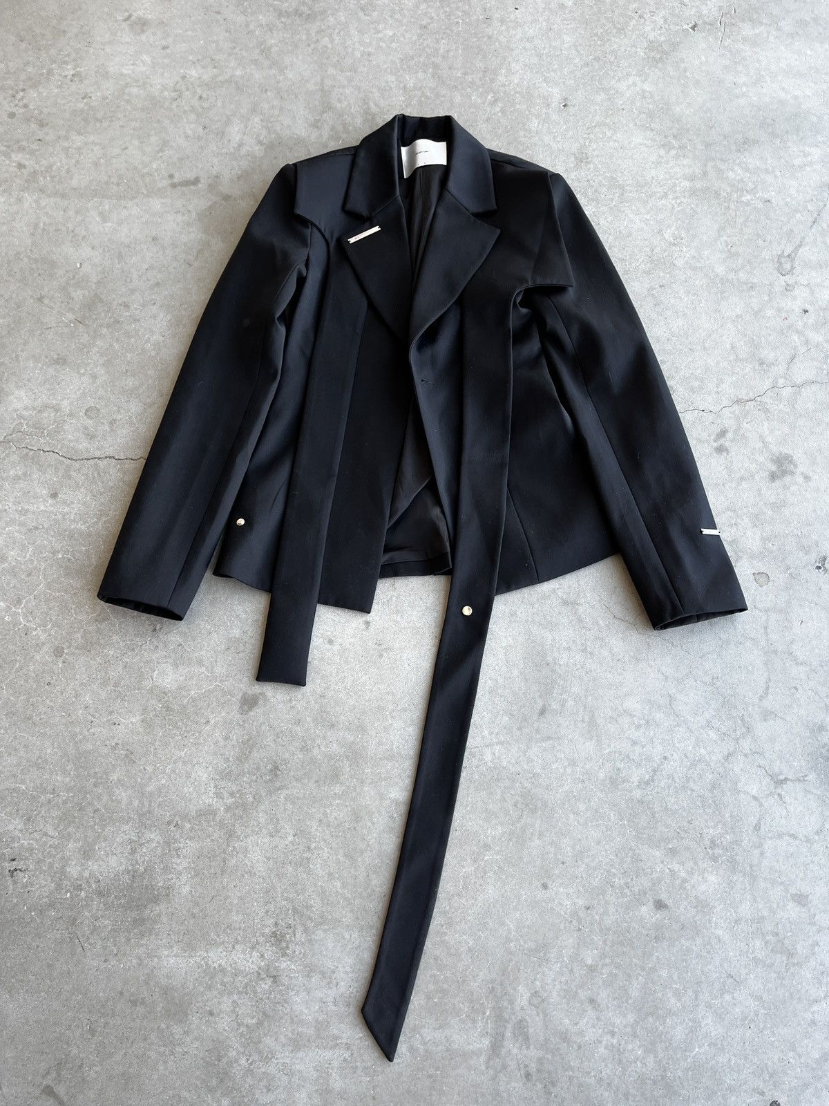 Heliot Emil Heliot Emil SS20 Strap Bondage Blazer (unisex) Size 36R - 17 Thumbnail