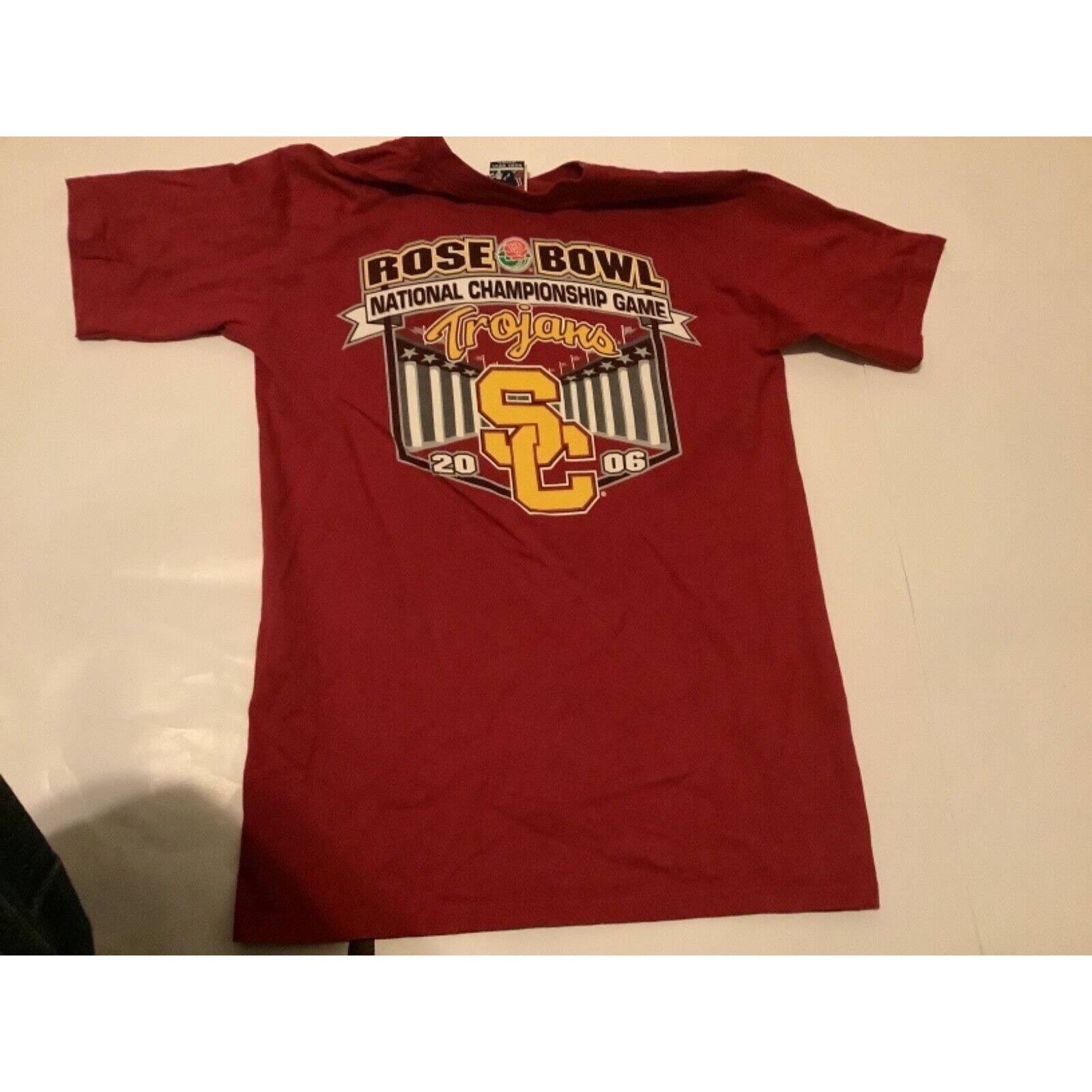 Other USC TROJANS 2006 Rose Bowl Championship T-shirt Men’s Sl Size US S / EU 44-46 / 1 - 6 Thumbnail