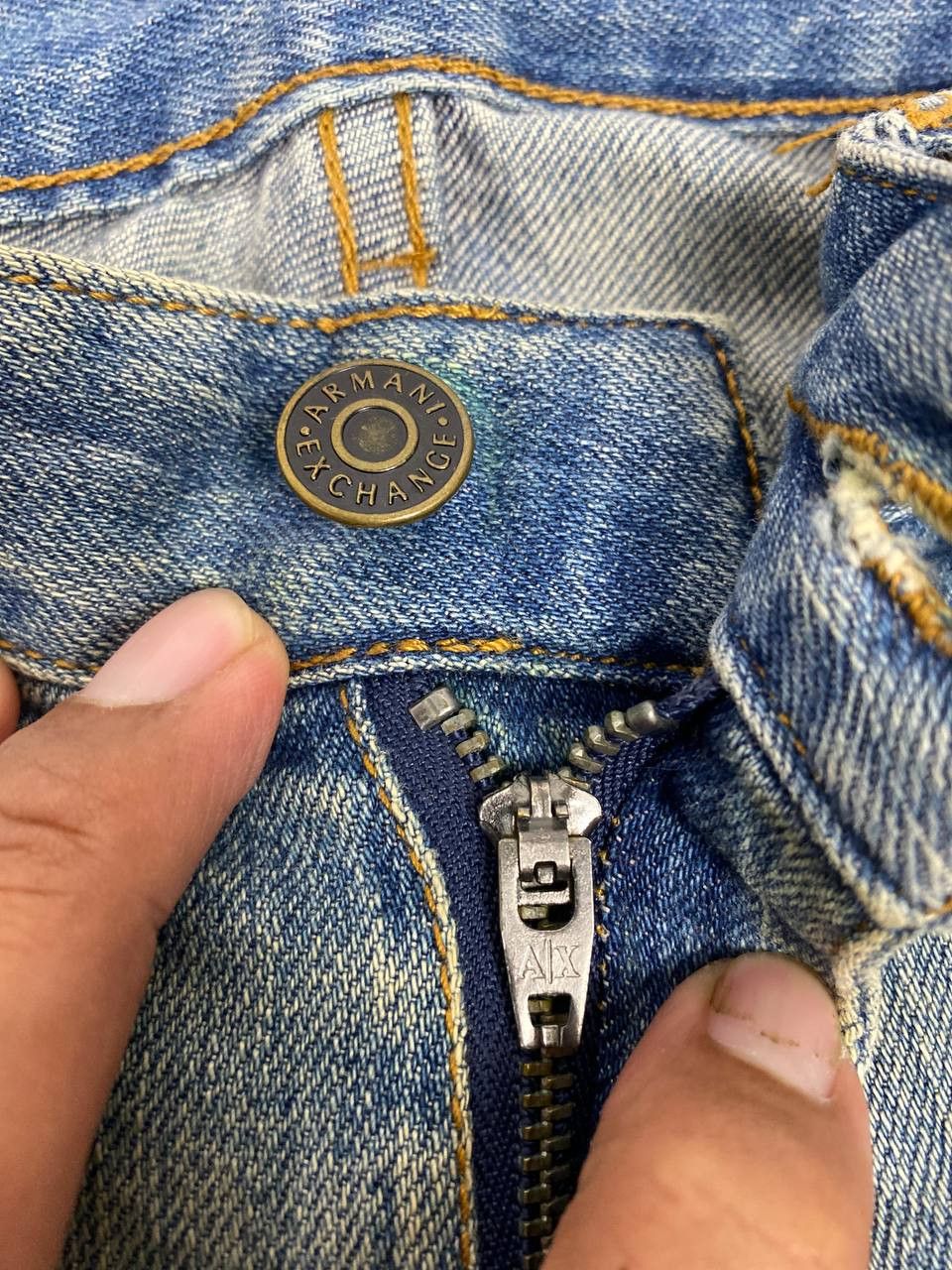 Armani armani exchange skinny distressed denim Size US 30 / EU 46 - 3 Thumbnail