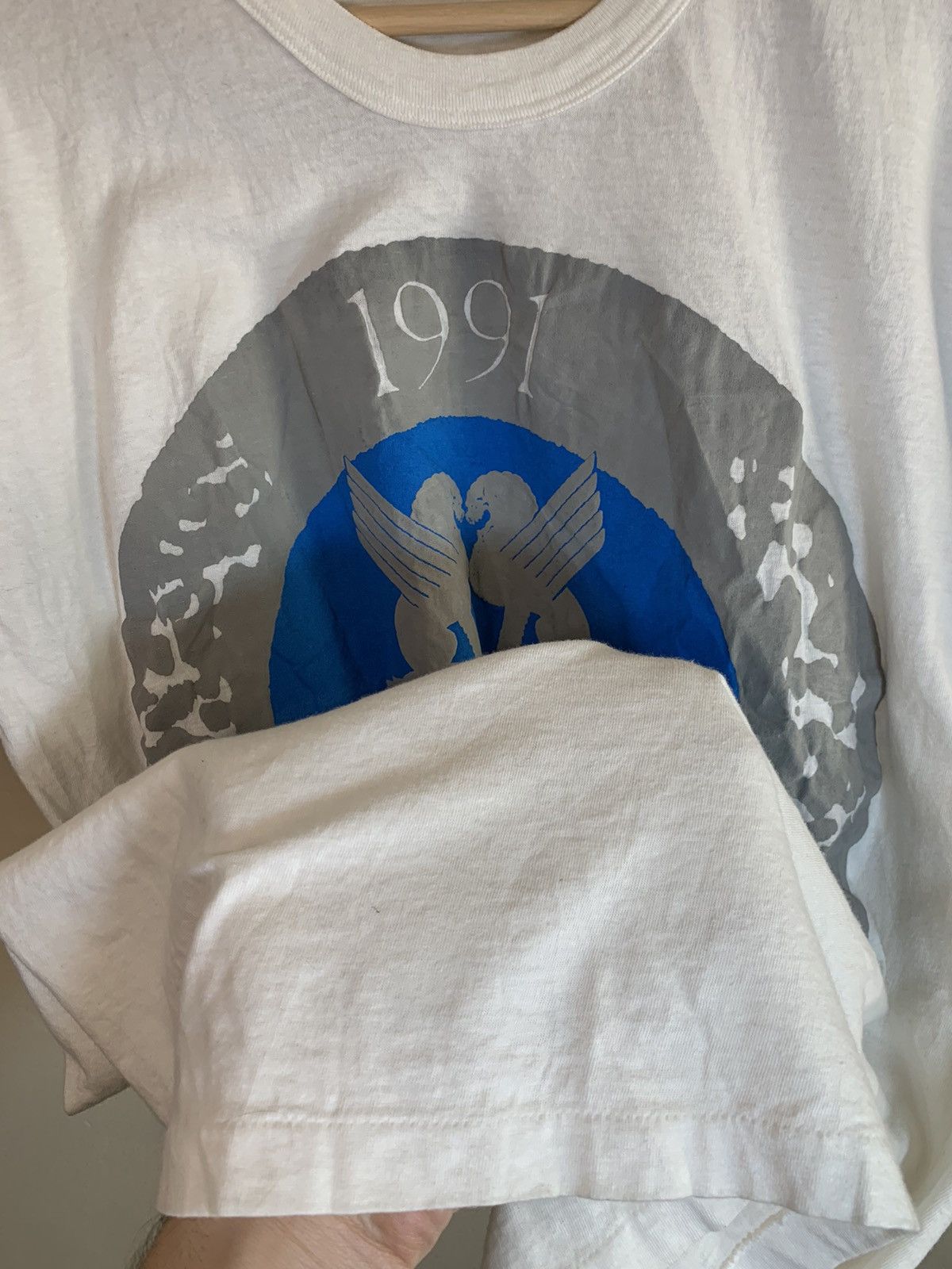 Band Tees × Vintage *RARE* Vintage 1991 Final Plea Tour Single Stitch T-Shirt Size US XL / EU 56 / 4 - 3 Thumbnail