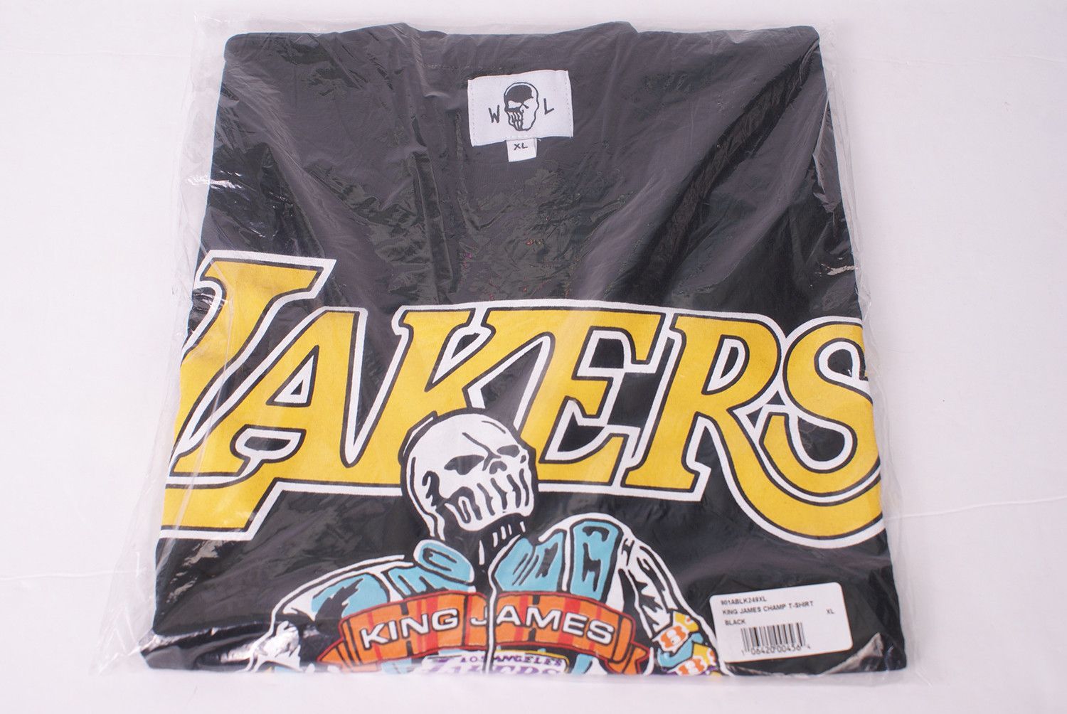 Warren Lotas 2020 Warren Lotas KING JAMES CHAMP Tee Black Lakers Lebron Size US XL / EU 56 / 4 - 3 Thumbnail