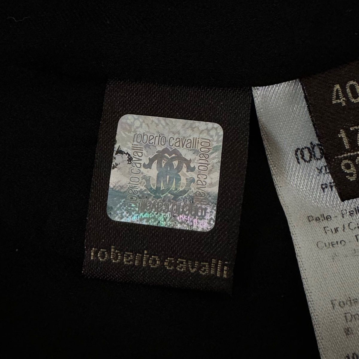 Roberto Cavalli Runway Roberto Cavalli archival leather jacket Size M / US 6-8 / IT 42-44 - 7 Thumbnail