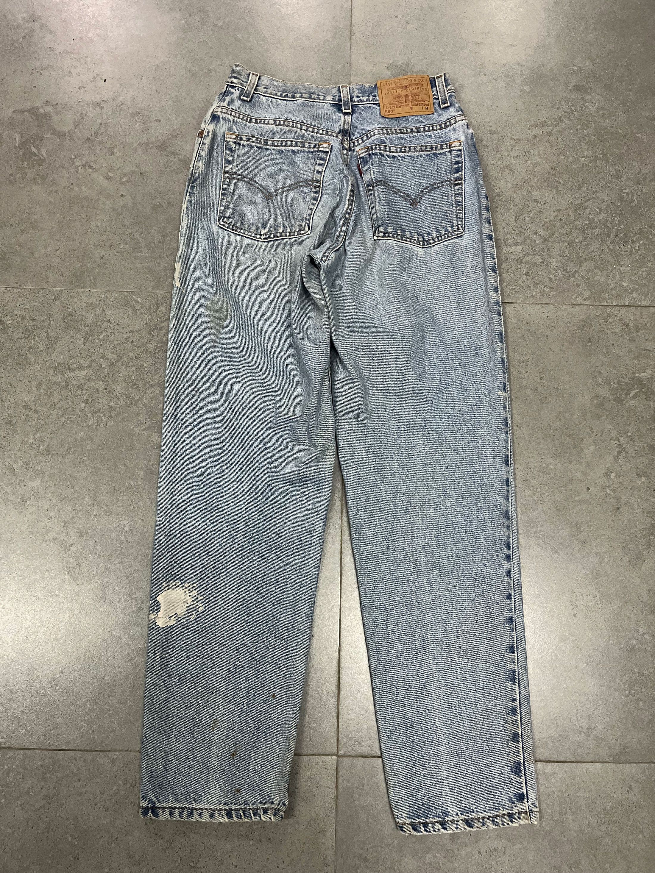 Levi's × Levi's Vintage Clothing Levis 550 Relaxed Fit Tapered Leg Size US 27 - 4 Thumbnail