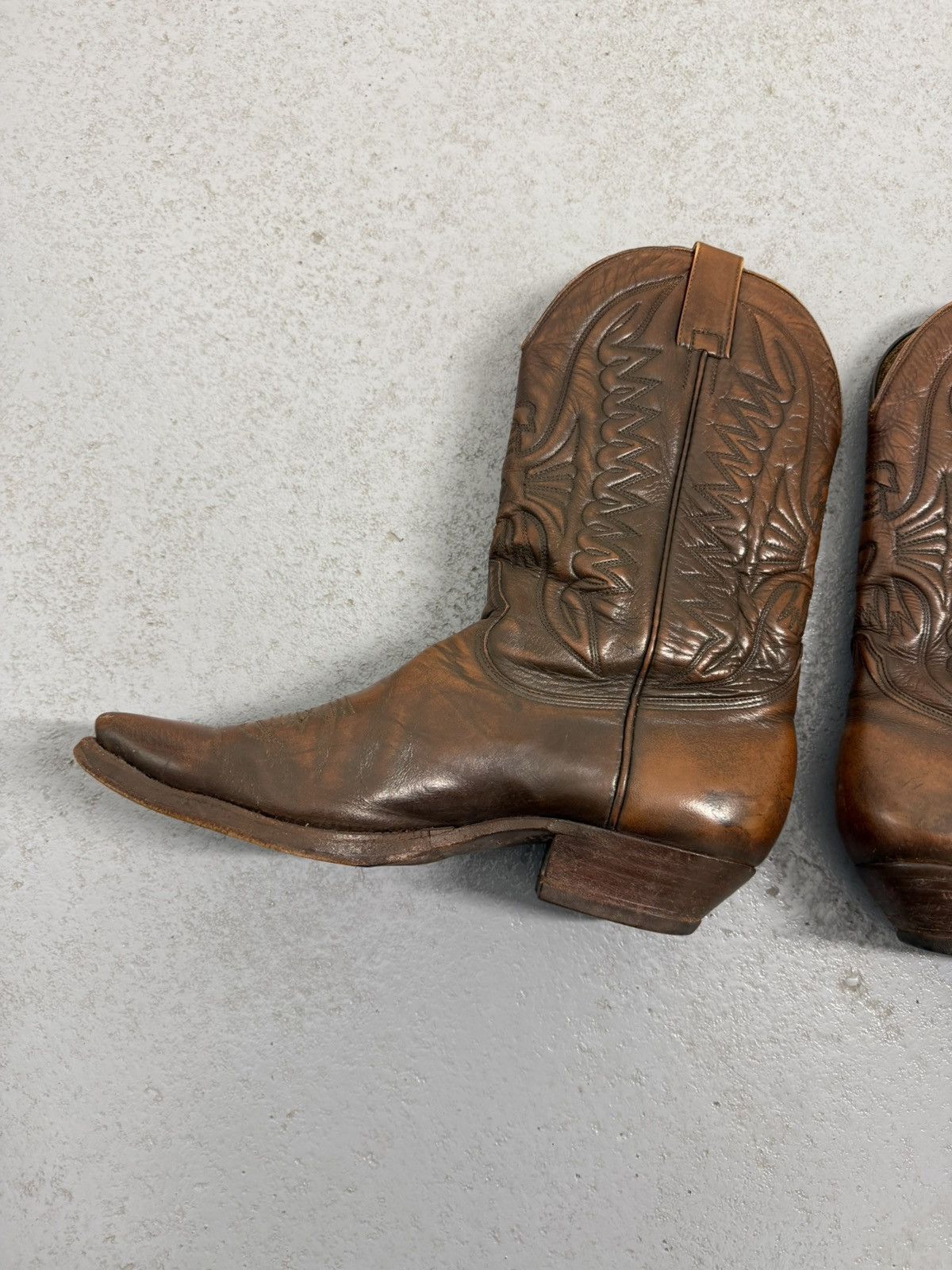 Cowboy Equipment Botas Romero Leather Cowboy Boots Size US 9.5 / EU 42-43 - 9 Thumbnail