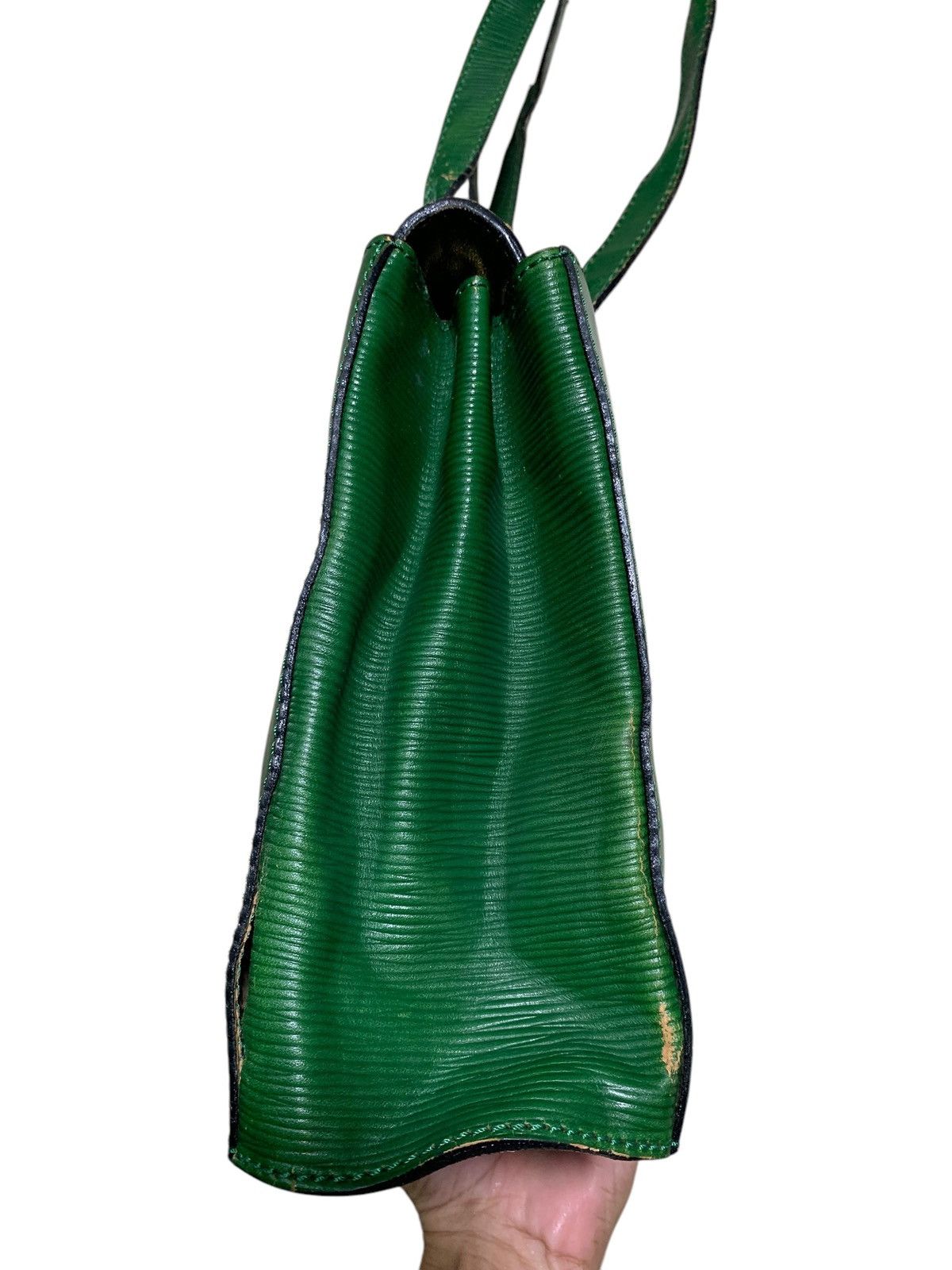 Fendi 🔥RARE VTG FENDI 499 GREEN LEATHER SHOULDER BAG Size ONE SIZE - 6 Thumbnail