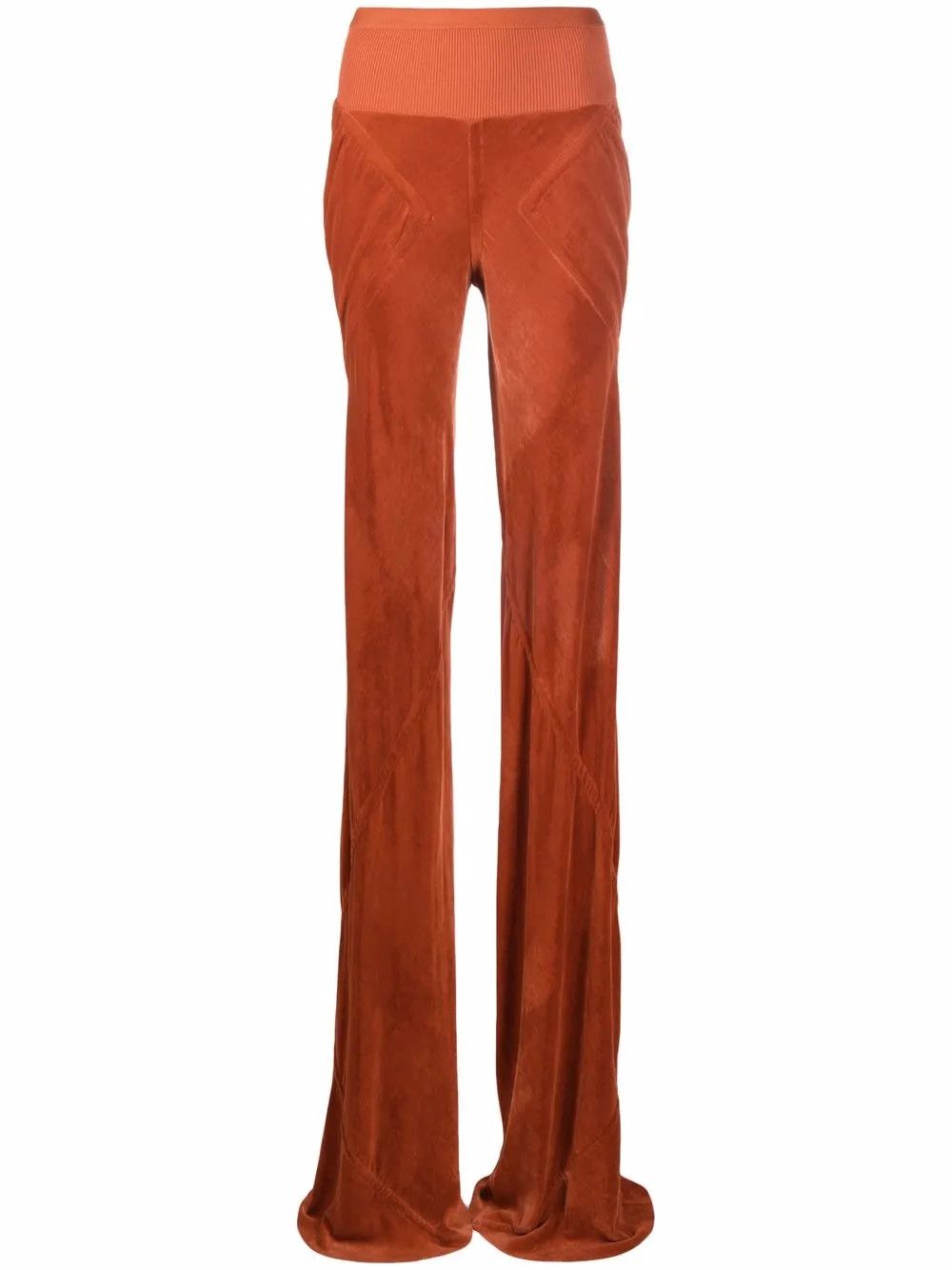 Rick Owens o1y0126 Sweatpant in Rust Size 27" / US 4 / IT 40 - 1 Thumbnail