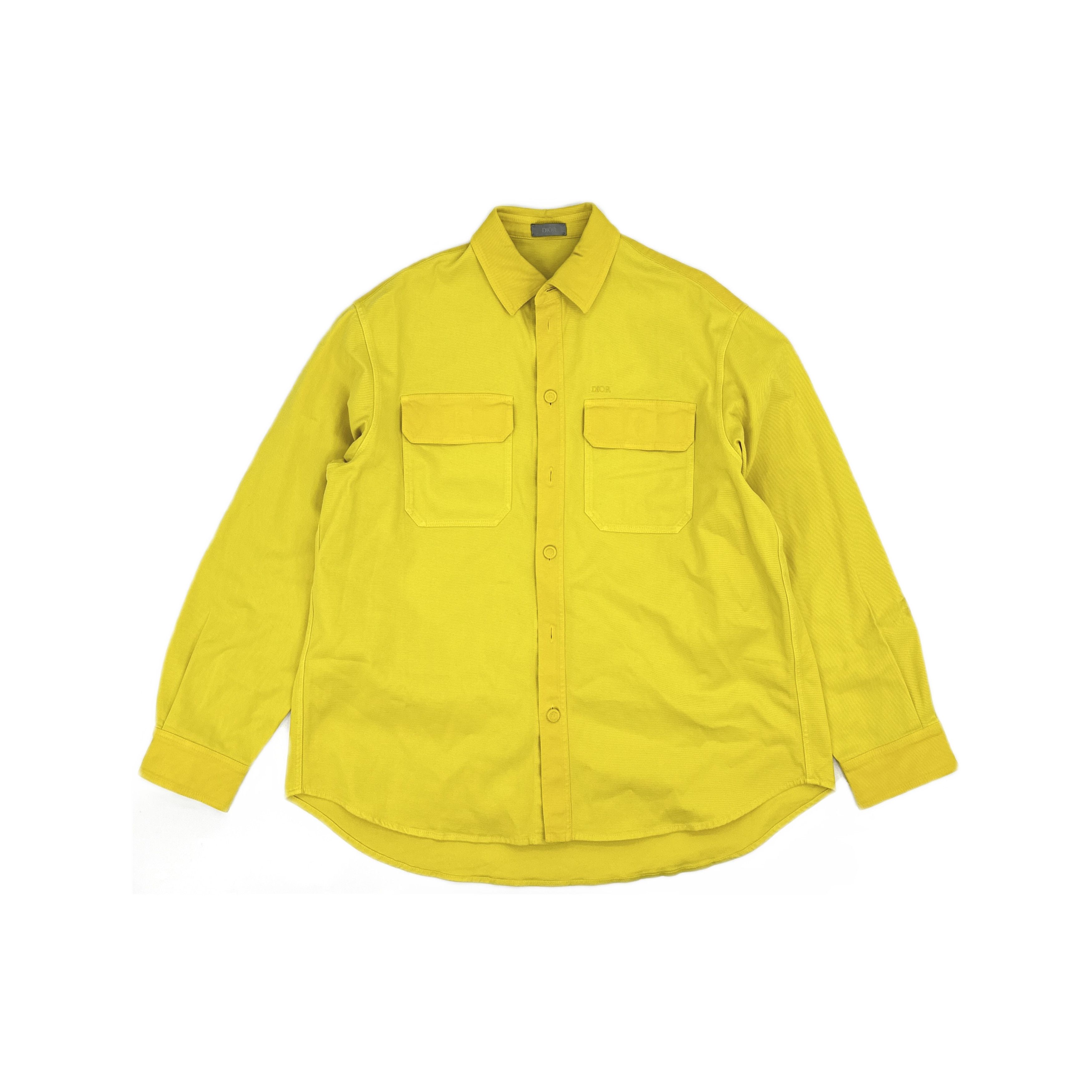 Dior Dior Solid Button Up Shirt Size S Size US S / EU 44-46 / 1 - 1 Thumbnail