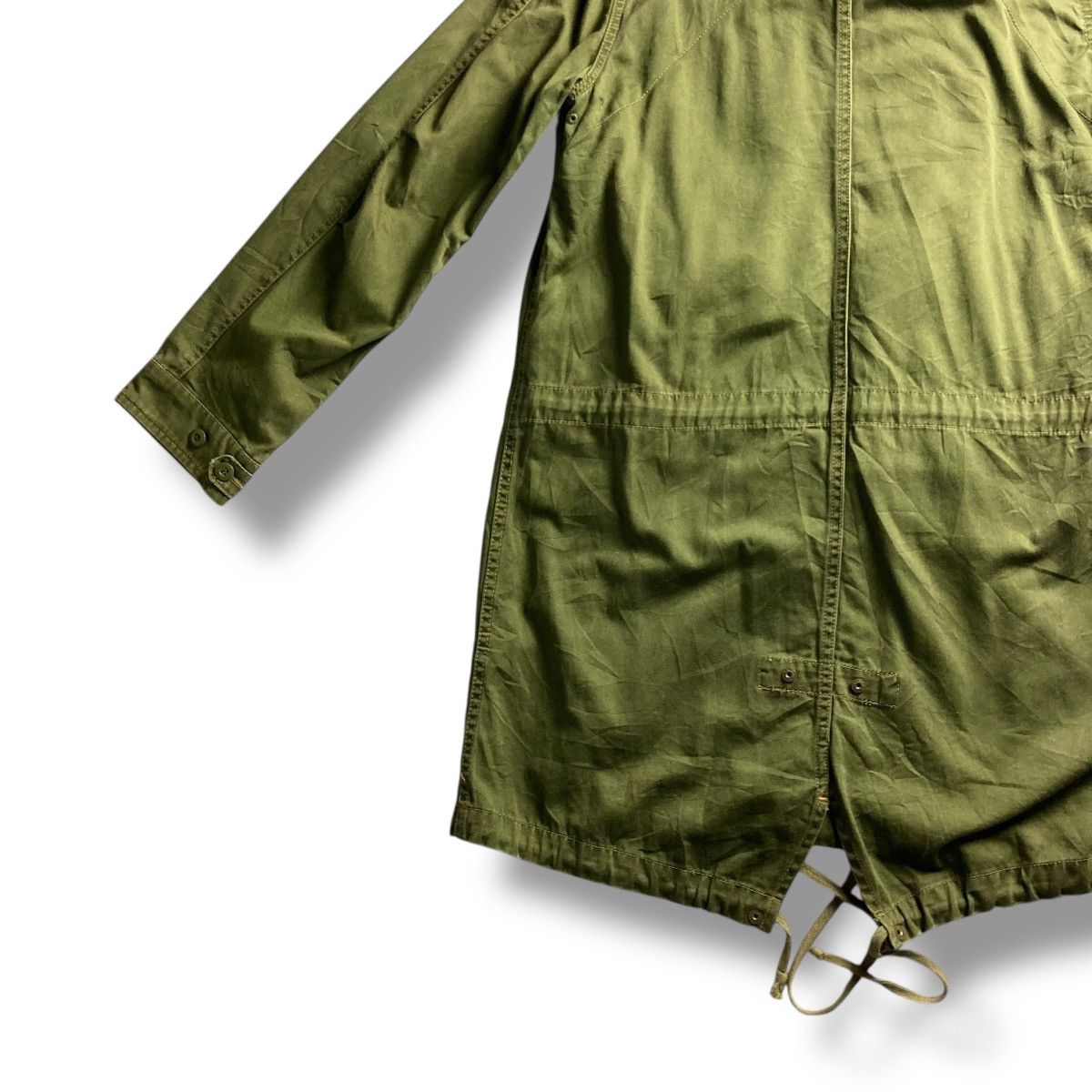 Le Grande Bleu (L.G.B.) 🇯🇵 CUBE SUGAR WORKWEAR LINED FLEECE FISHTAIL PARKA JACKET Size US M / EU 48-50 / 2 - 17 Thumbnail