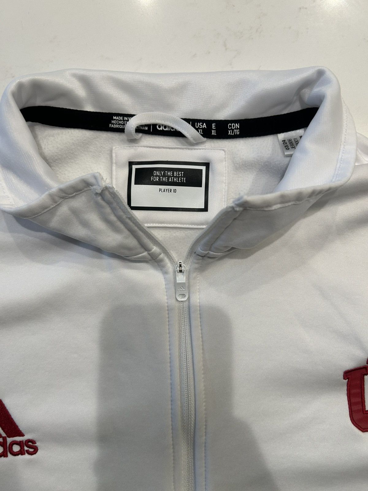 Adidas Men’s Indiana Hoosiers quarter zip Size US XL / EU 56 / 4 - 3 Thumbnail