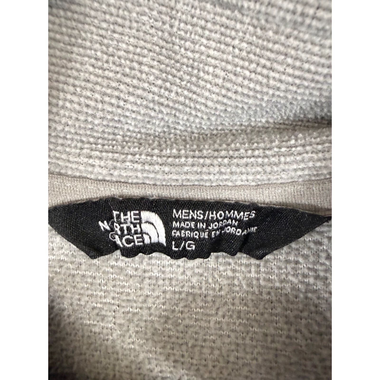 The North Face The North Face Jacket Mens L Gray Fleece 1/4 Zip Long Sleeve Pullover Activewear Logo Size US L / EU 52-54 / 3 - 6 Thumbnail