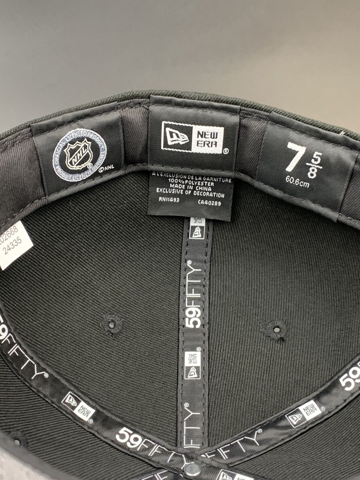 New Era Los Angeles Kings Exclusive New Era 59Fifty Fitted Hat 7 5/8 Size ONE SIZE - 7 Thumbnail